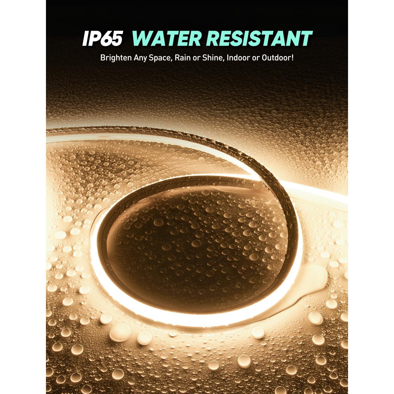 Tira de Neón LED GZBtech 5M 2800K Blanco Cálido IP65