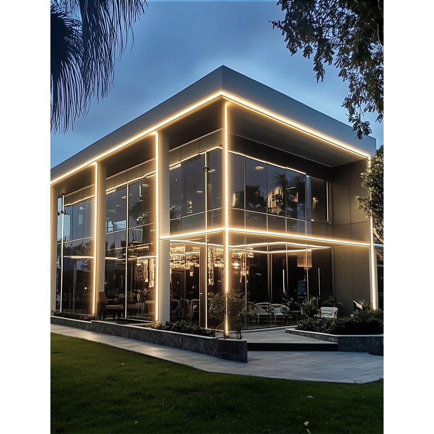 Tira de Neón LED GZBtech 5M 2800K Blanco Cálido IP65