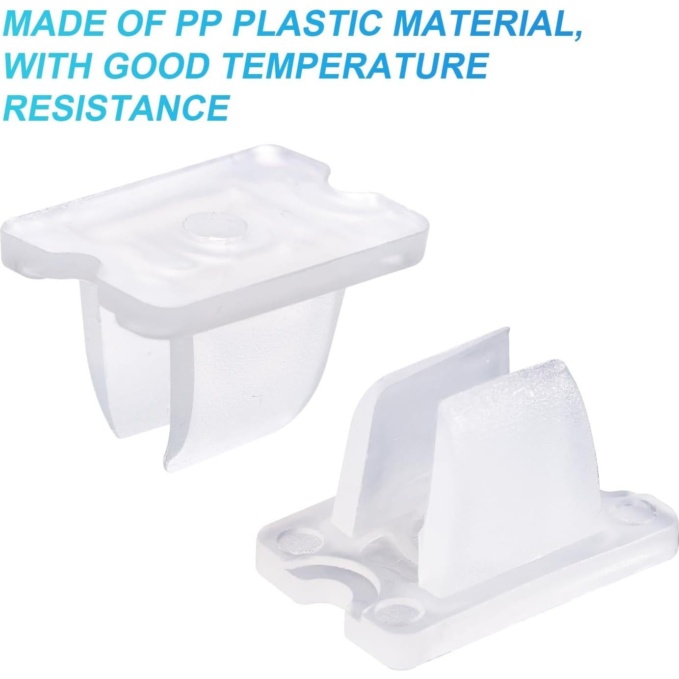 30 Clips de Montaje para Tiras de Luz LED Gosknor 5-6mm