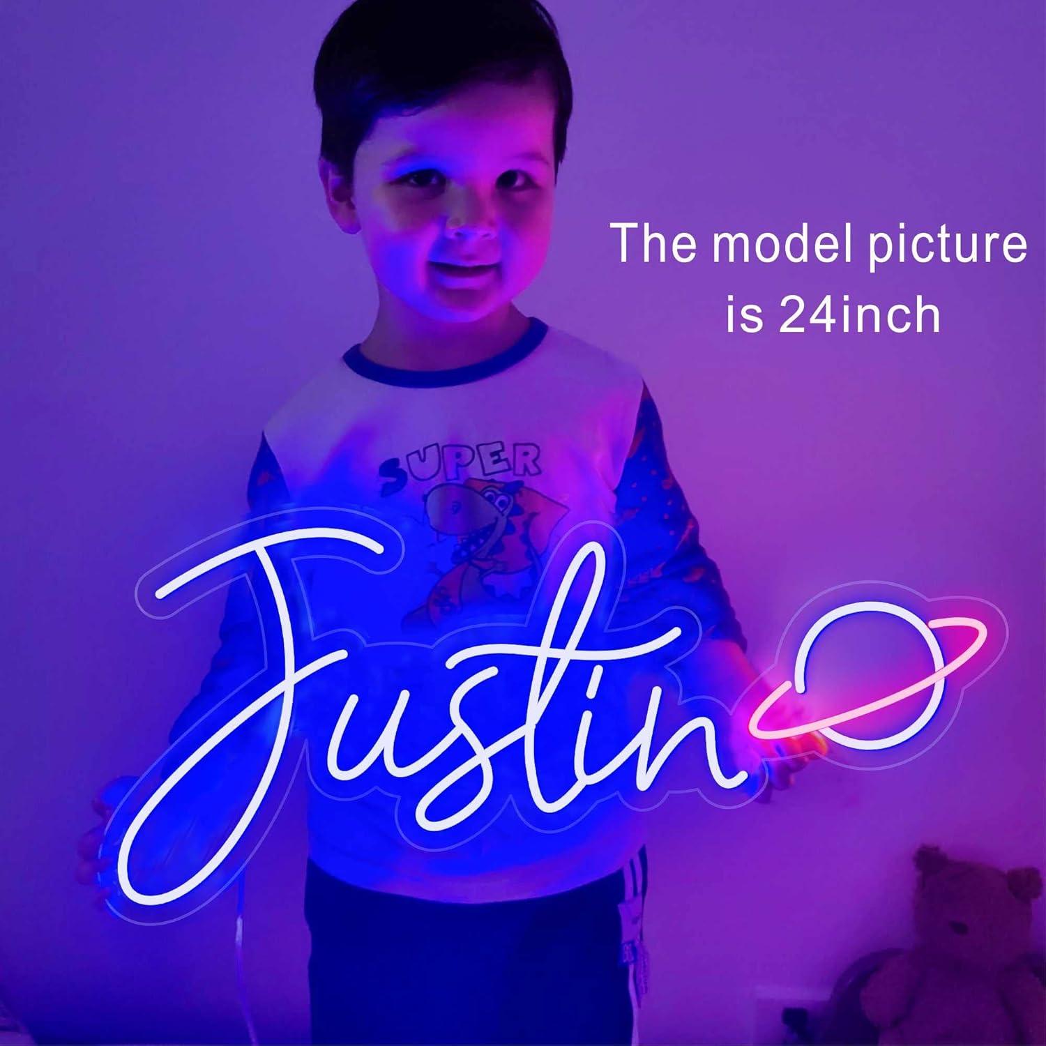 Cartel de Neón Personalizado LED 61x61cm WASNKGFW