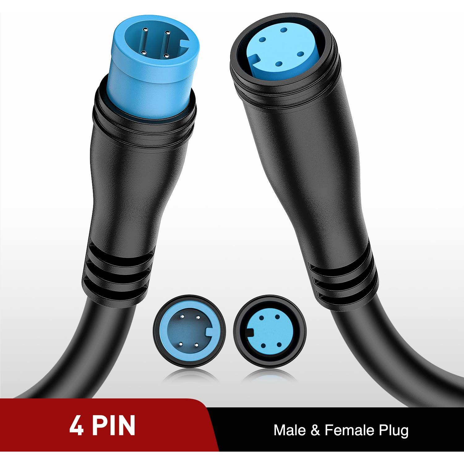 Cable de Extensión 4 Pin Nilight 5FT (1.52 m) para Luces RGB