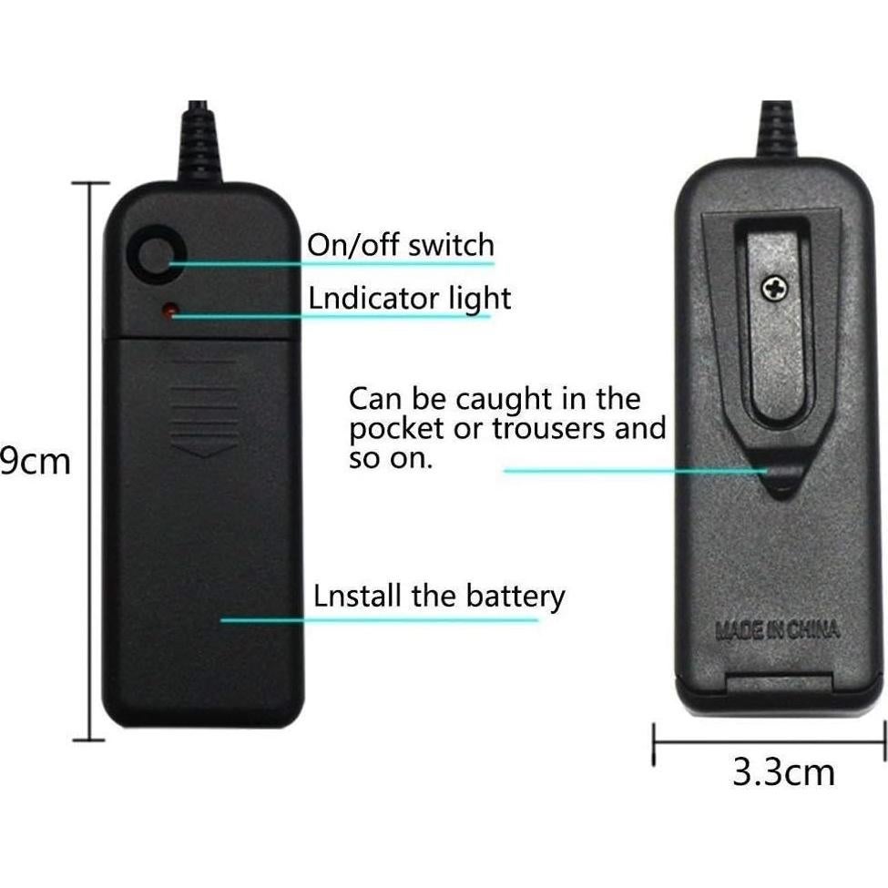 Tira de Neón Brillante 1M Multicolor Nuestra Mejor - 5 Modos