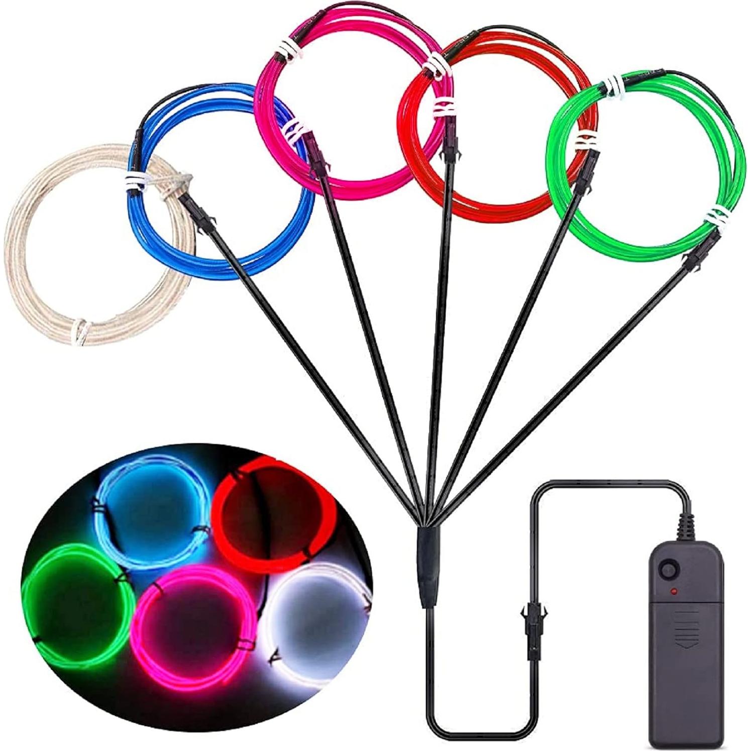 Tira de Neón Brillante 1M Multicolor Nuestra Mejor - 5 Modos