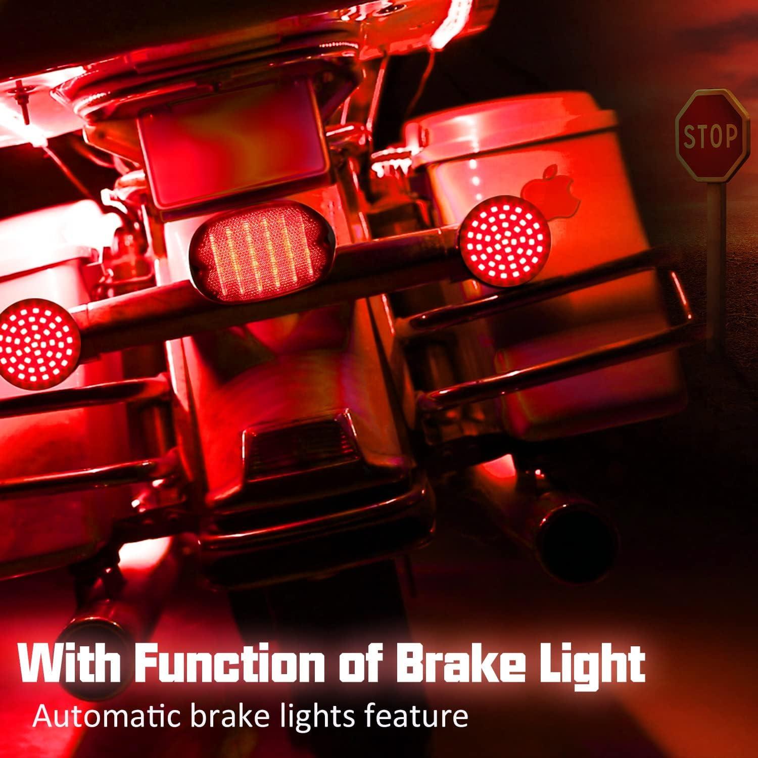 Kit de Iluminación LED Multicolor Sunpie para Motocicleta 16 Pcs