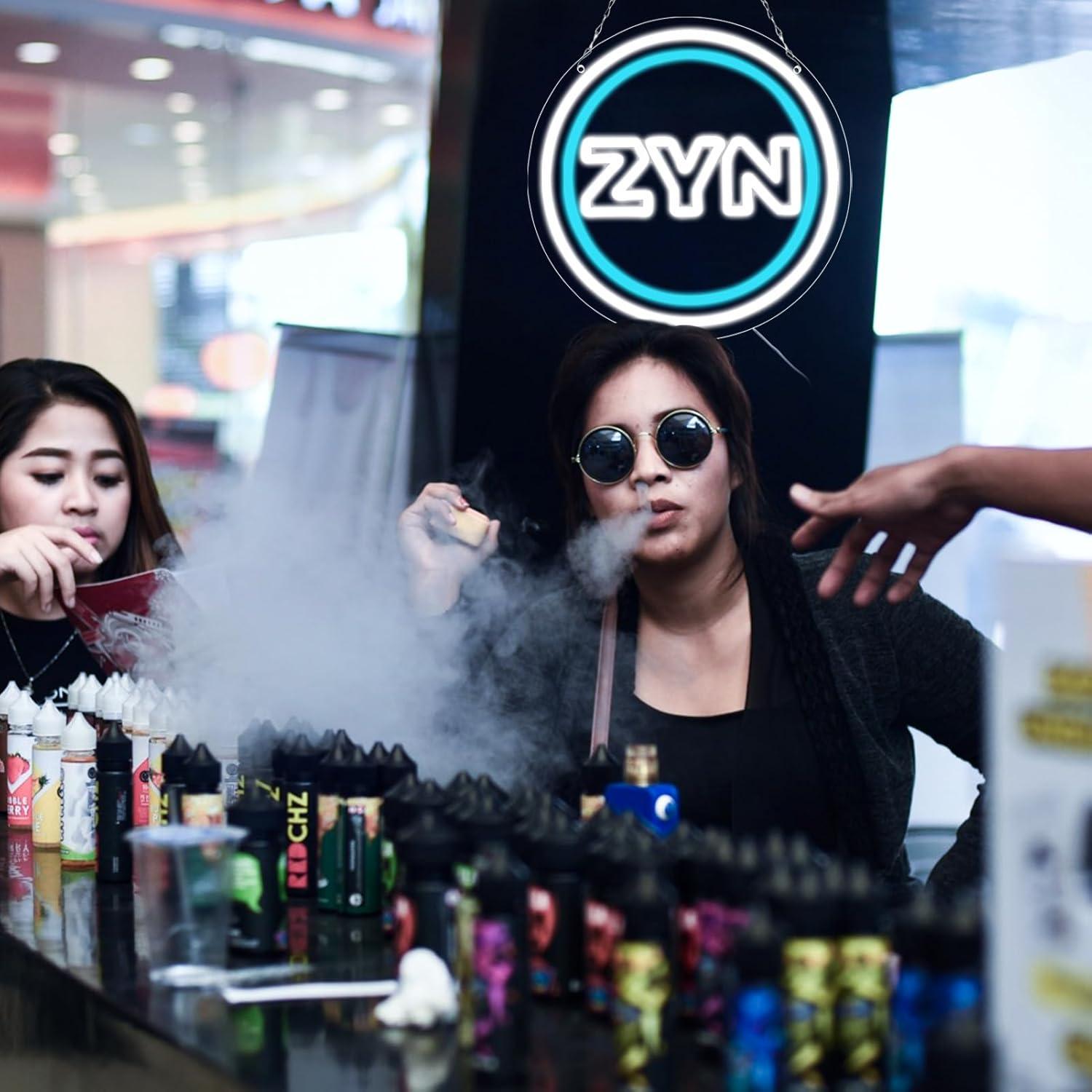 Cartel de Neón LED Pugna Z.Y.N 20x20 cm Decoración Pared