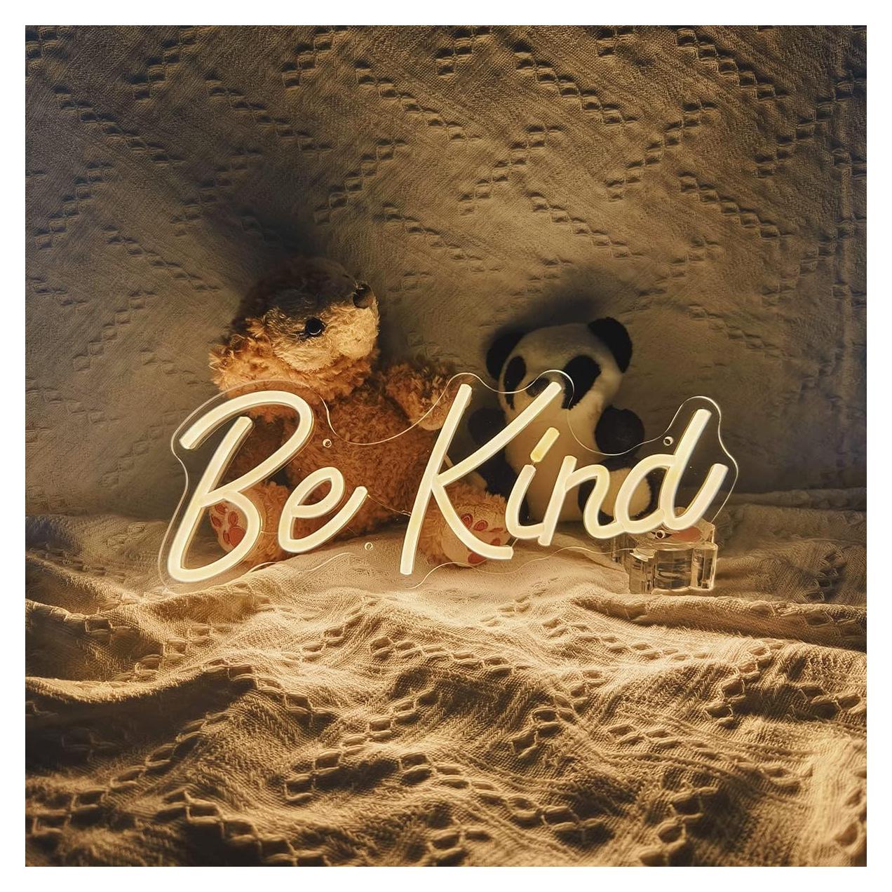 Luz Neón LED Regulable Sé Amable - Decoración Pared USB