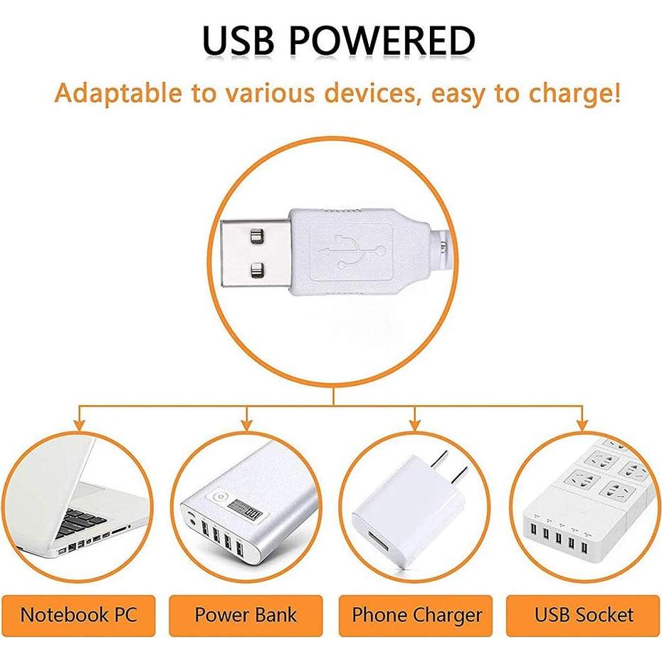 Luz de Neón Relámpago ENUOLI LED Decorativa 28cm USB