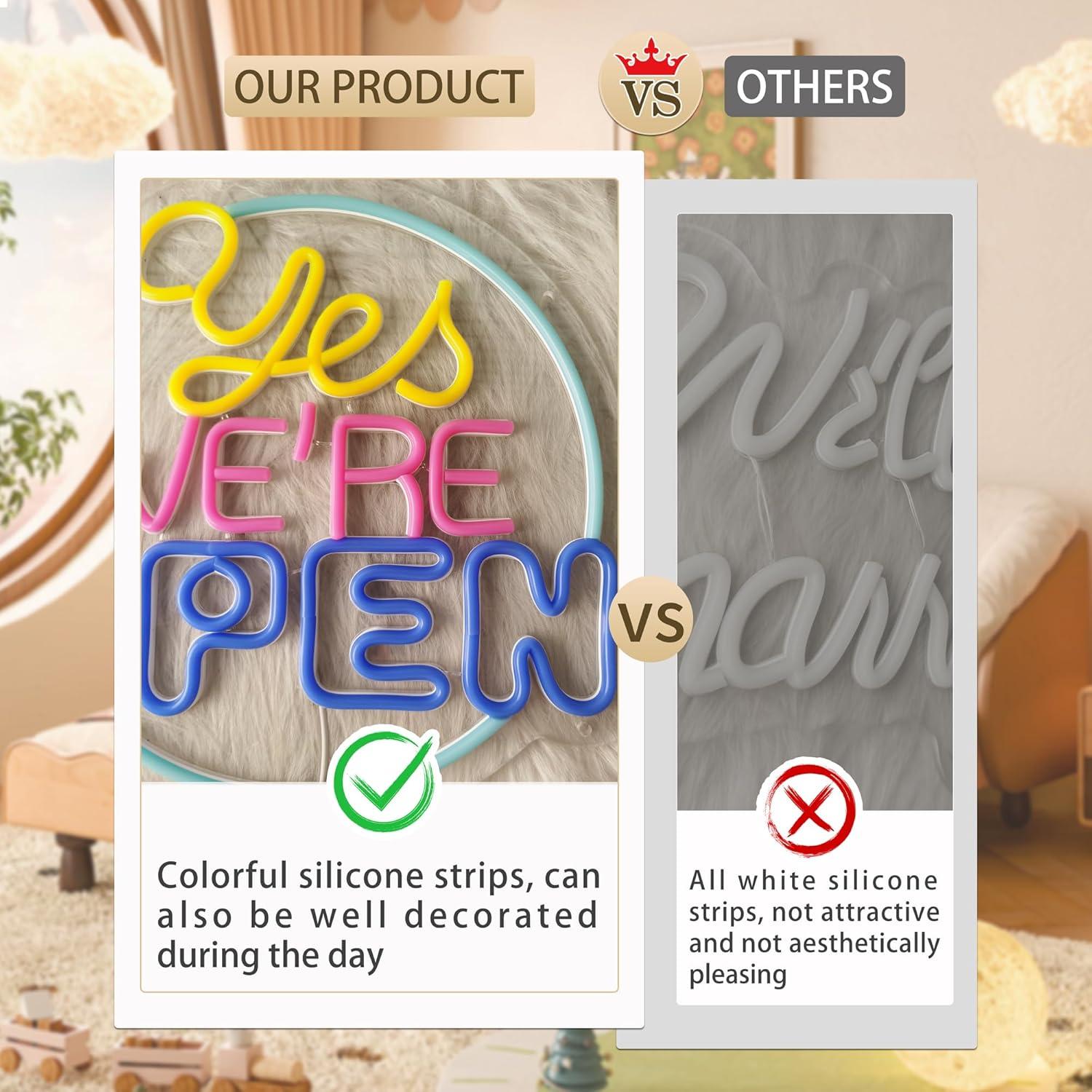 Letrero de neón Gato de Amor Moneter 35.1x32.5cm USB