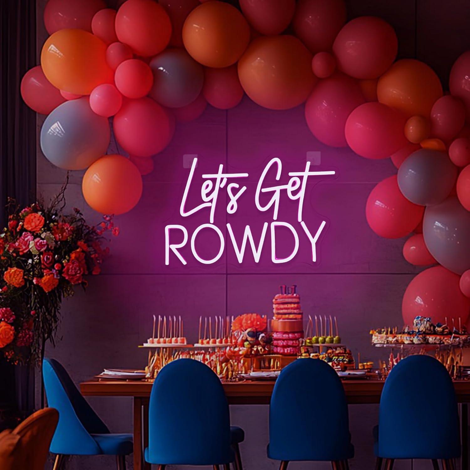 Letrero Neón LED Dimmable Runalosa 39.9x25.7cm Decoración