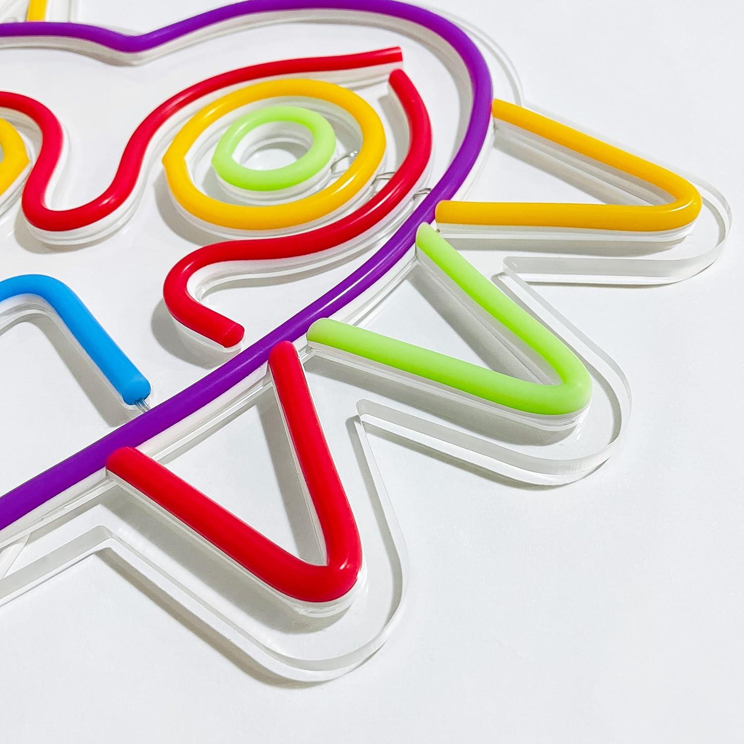 Cartel LED Neon Majora's Mask GGK 35.8x31 cm Decoración