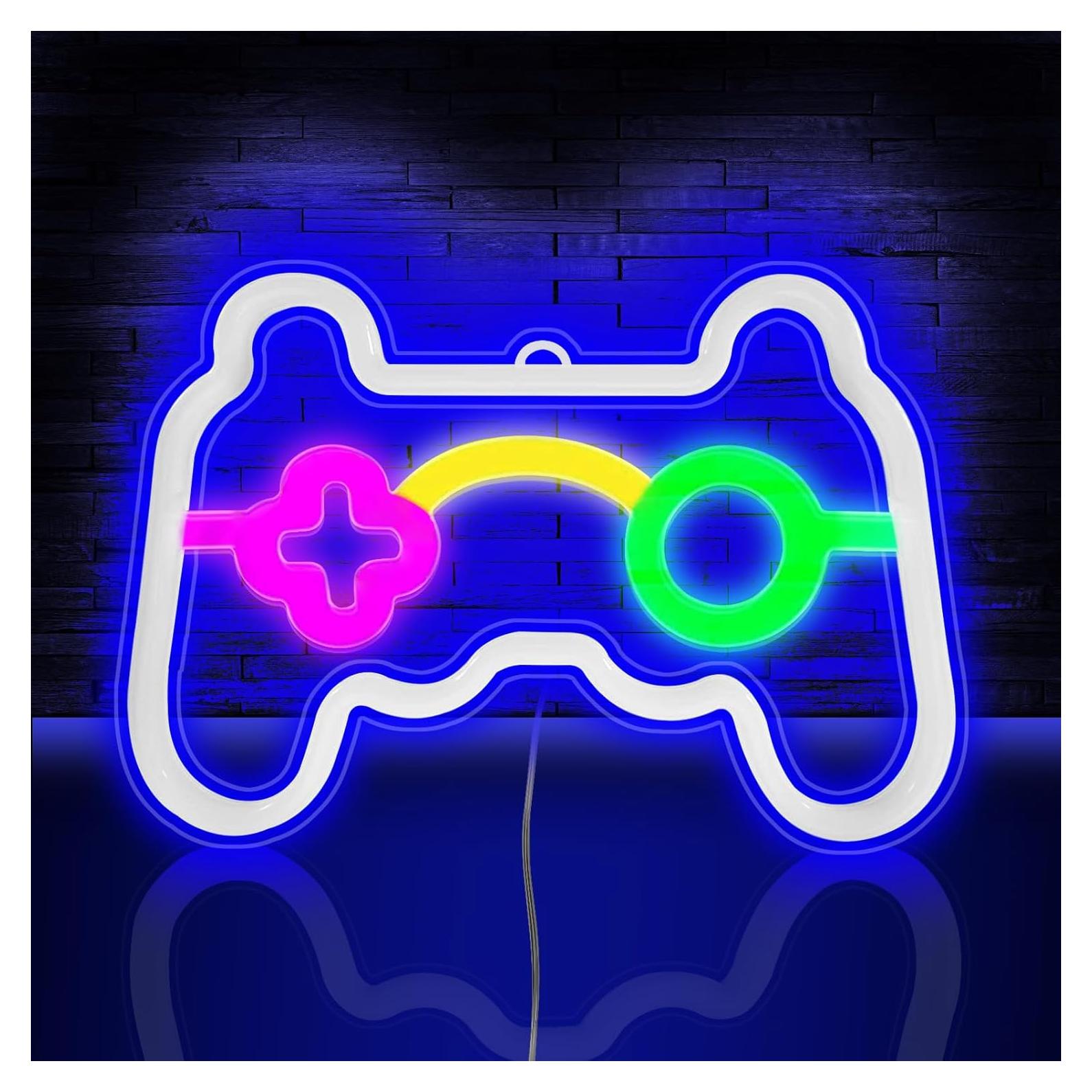 Luz de Neón Gamer Vicloon Controlador de Juego LED USB