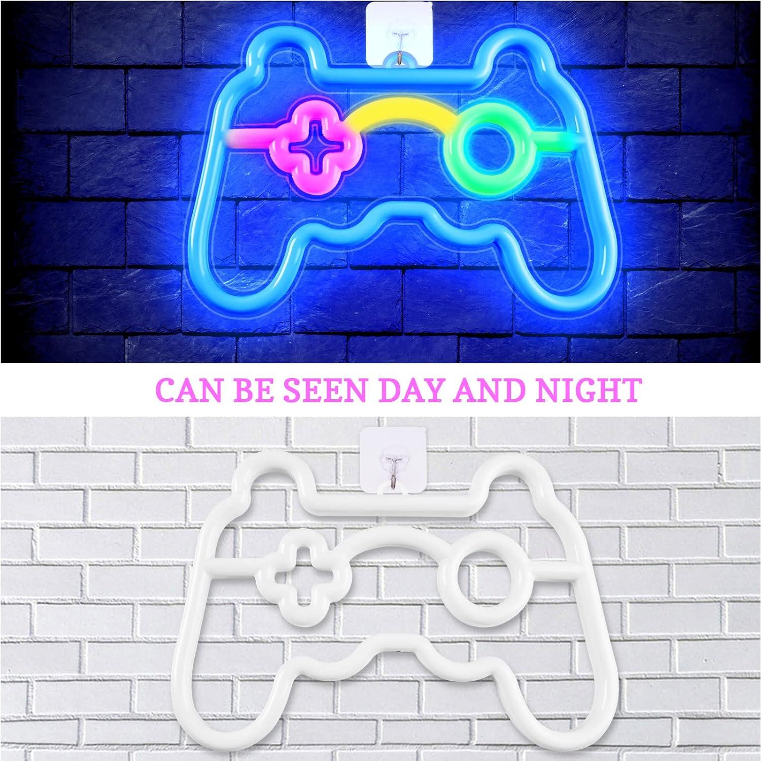 Luz de Neón Gamer Vicloon Controlador de Juego LED USB