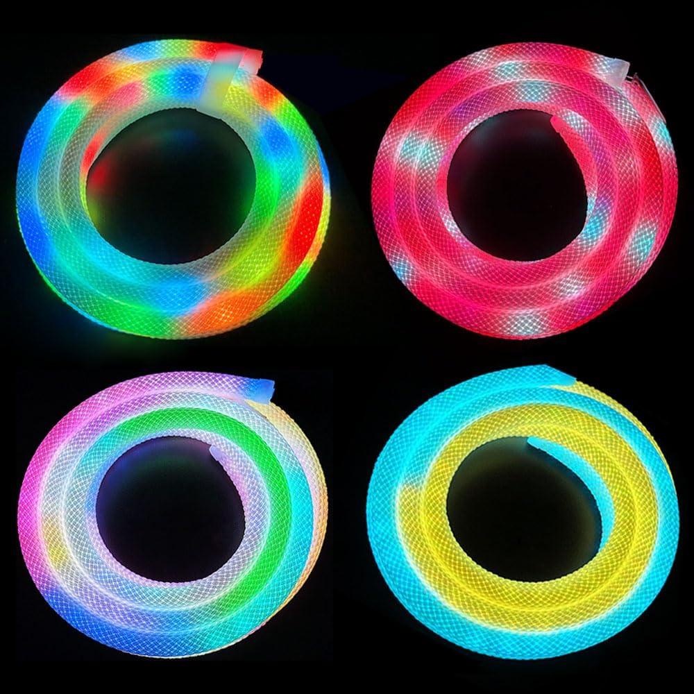 Tira LED Neon 2M WS2811 RGB Flexible Controlador Bluetooth