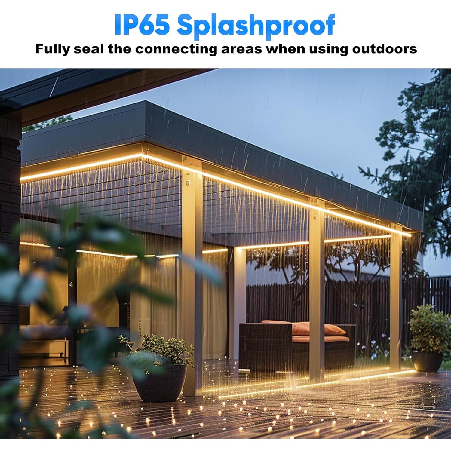 Tira de Neón LED KANAYA 15M Cálido Blanco 2800K IP65