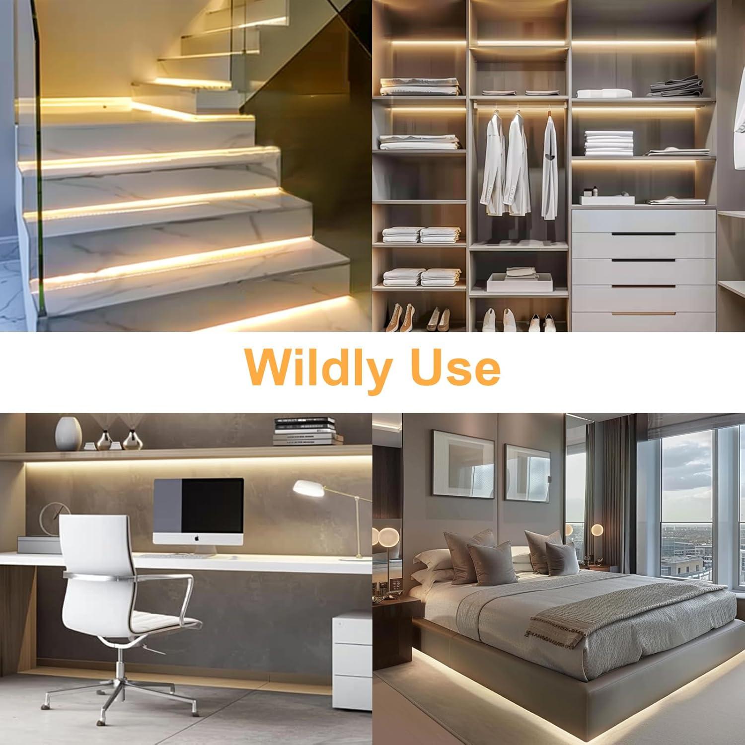 Tira de Luz LED de Neón Meevt 5m Blanca Cálida Impermeable