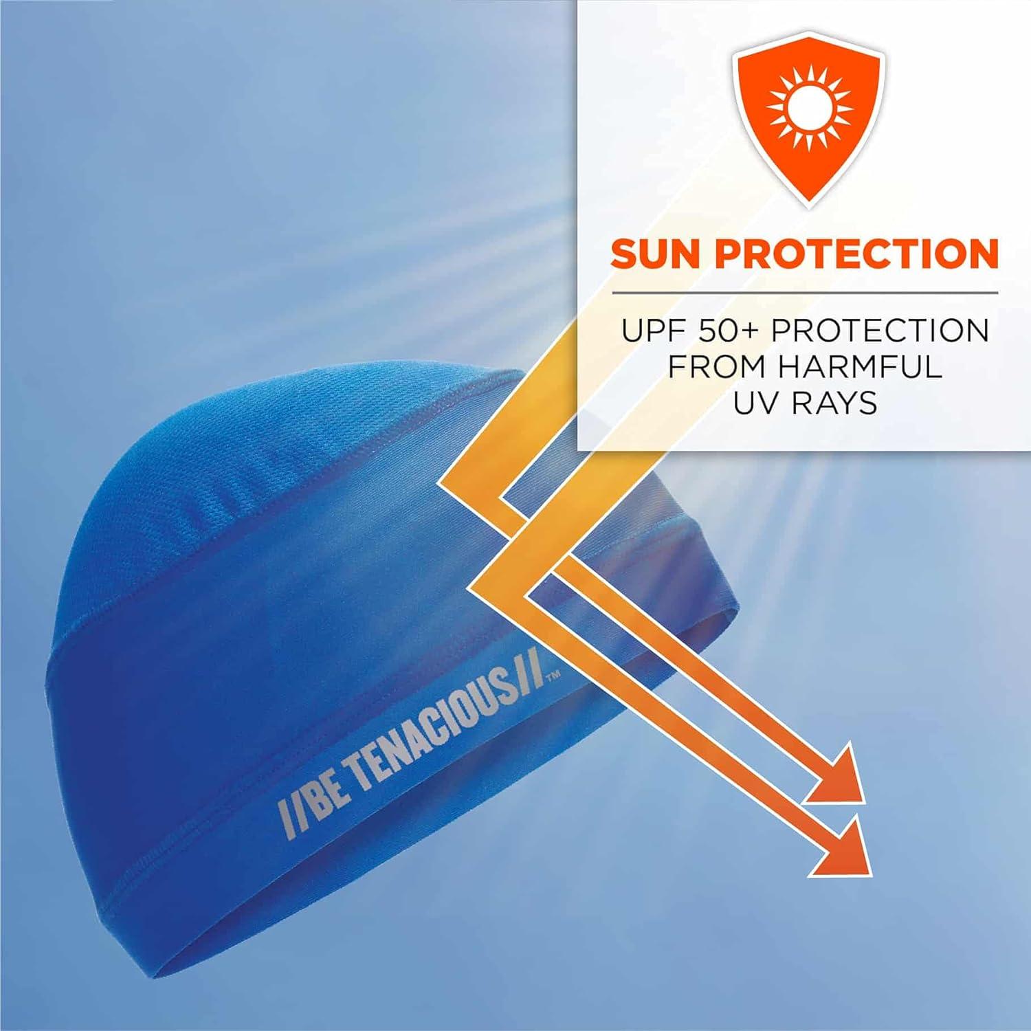 Gorro Refrigerante Ergodyne Chill Its 6632 UPF 50 Azul