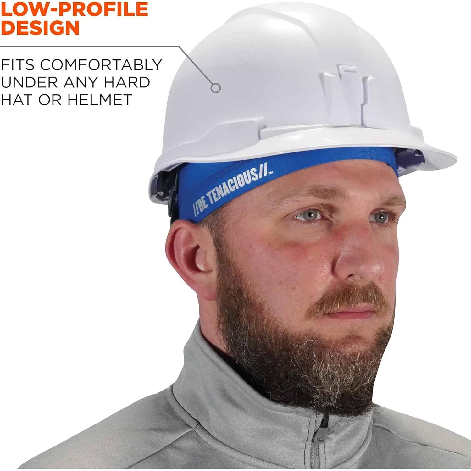 Gorro Refrigerante Ergodyne Chill Its 6632 UPF 50 Azul