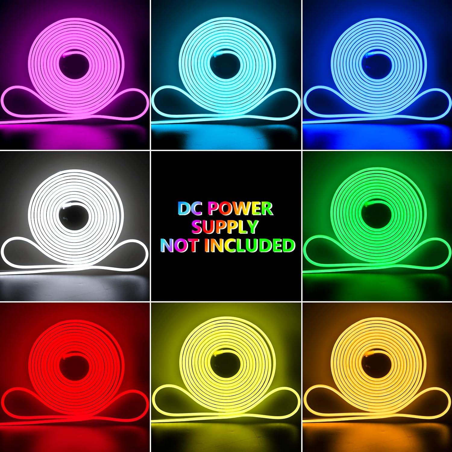 Tira LED Neon RGB 5m Shine Decor Control Remoto Dimmable