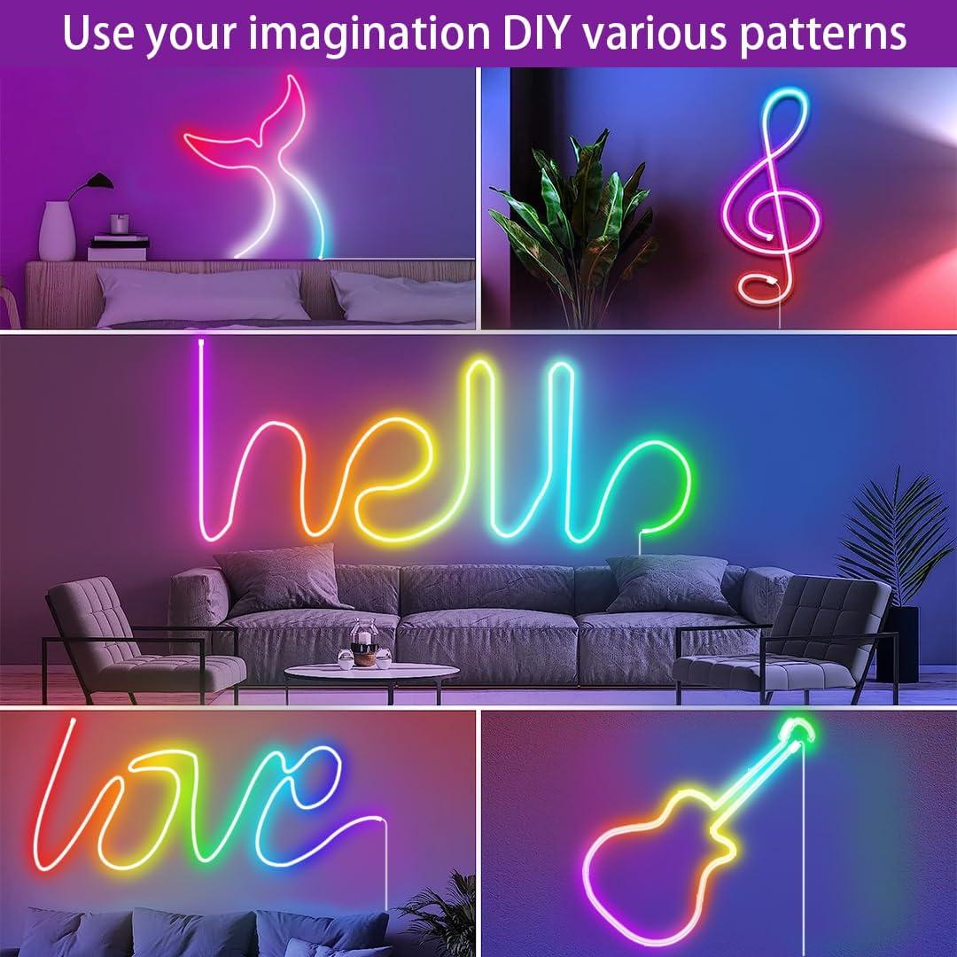 Tira de Luz LED RGB 2.99m Azhongxus con Control Remoto