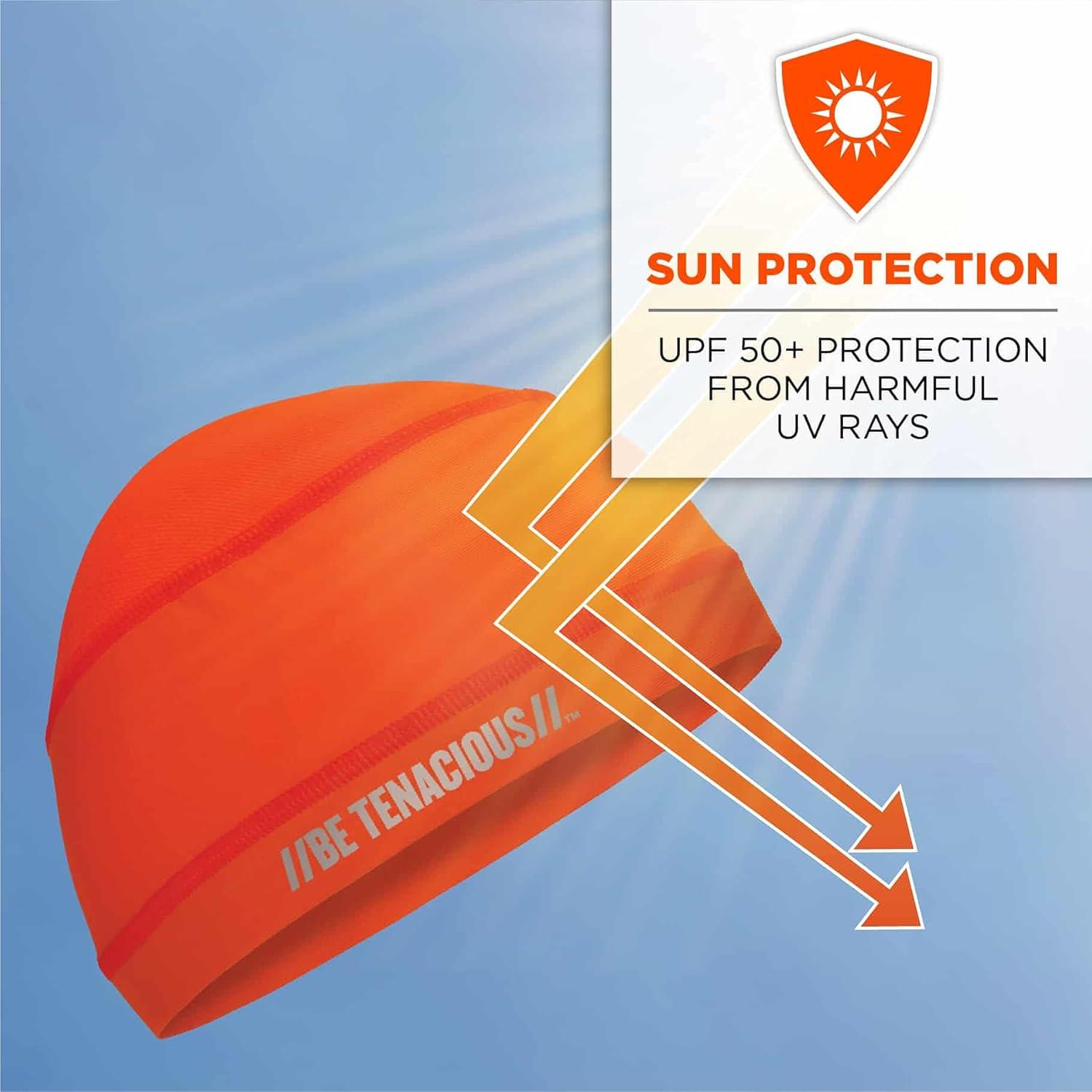 Gorro Refrigerante Ergodyne Chill Its 6632 UPF 50 Naranja