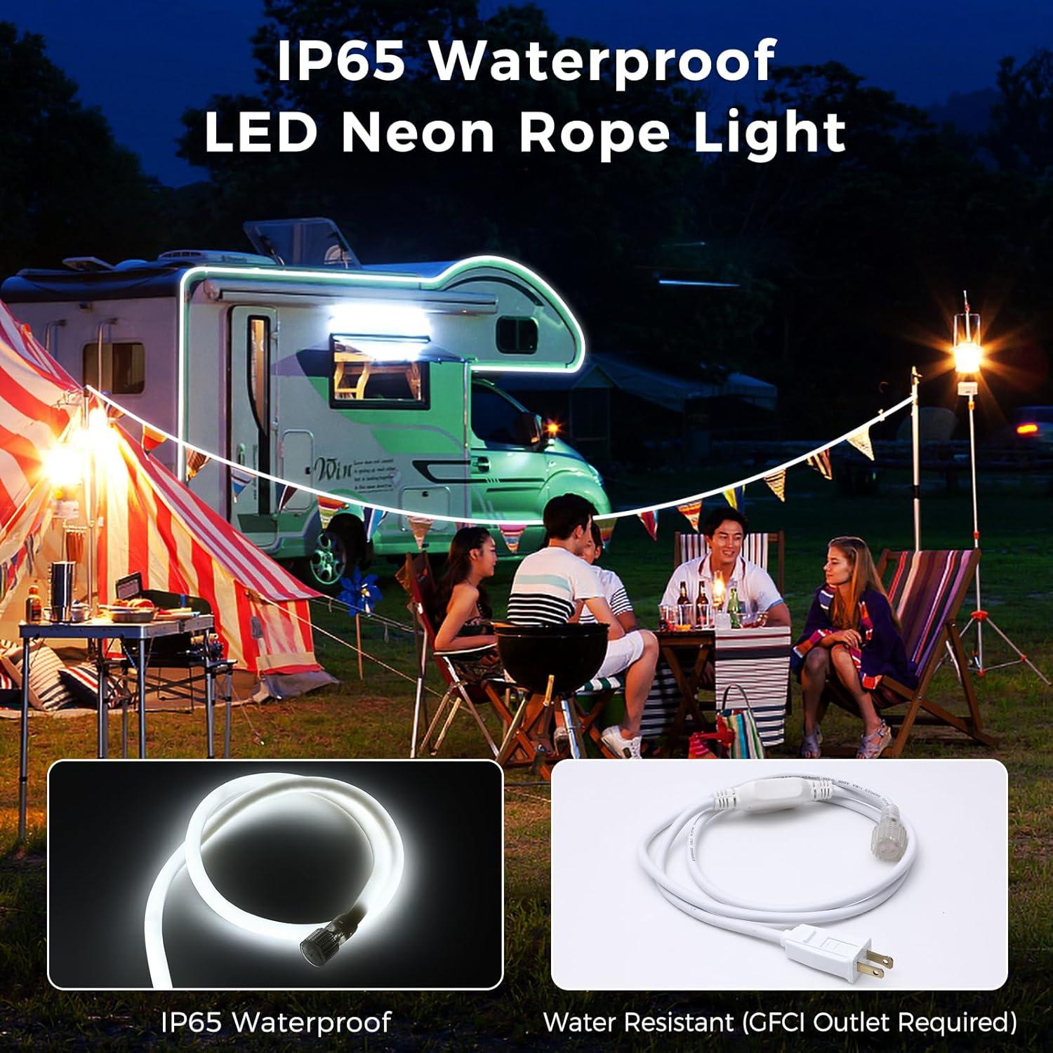 Luz de Cuerda LED BrightLux 5m 6000K Conectable Interior/Exterior