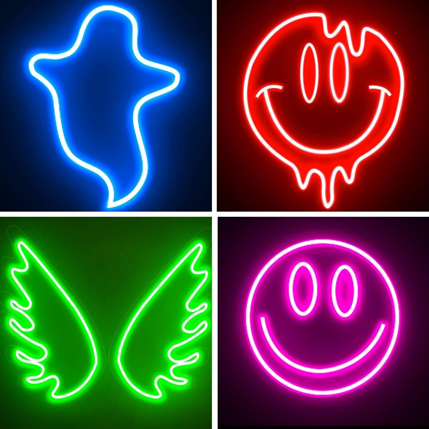 Luces de tira LED Neón MIHEAL 5m IP67 Control Remoto