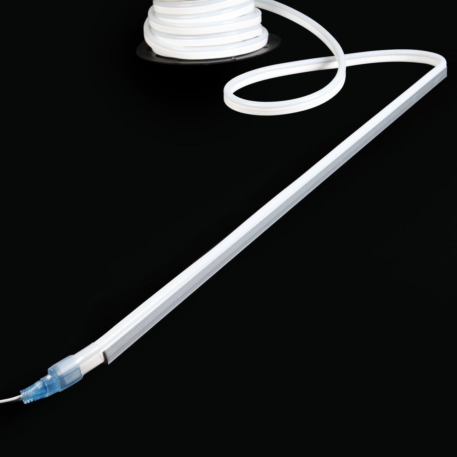 Soporte de Aluminio Shine Decor 1M para Luces Neón 8x16mm y 7x14.5mm