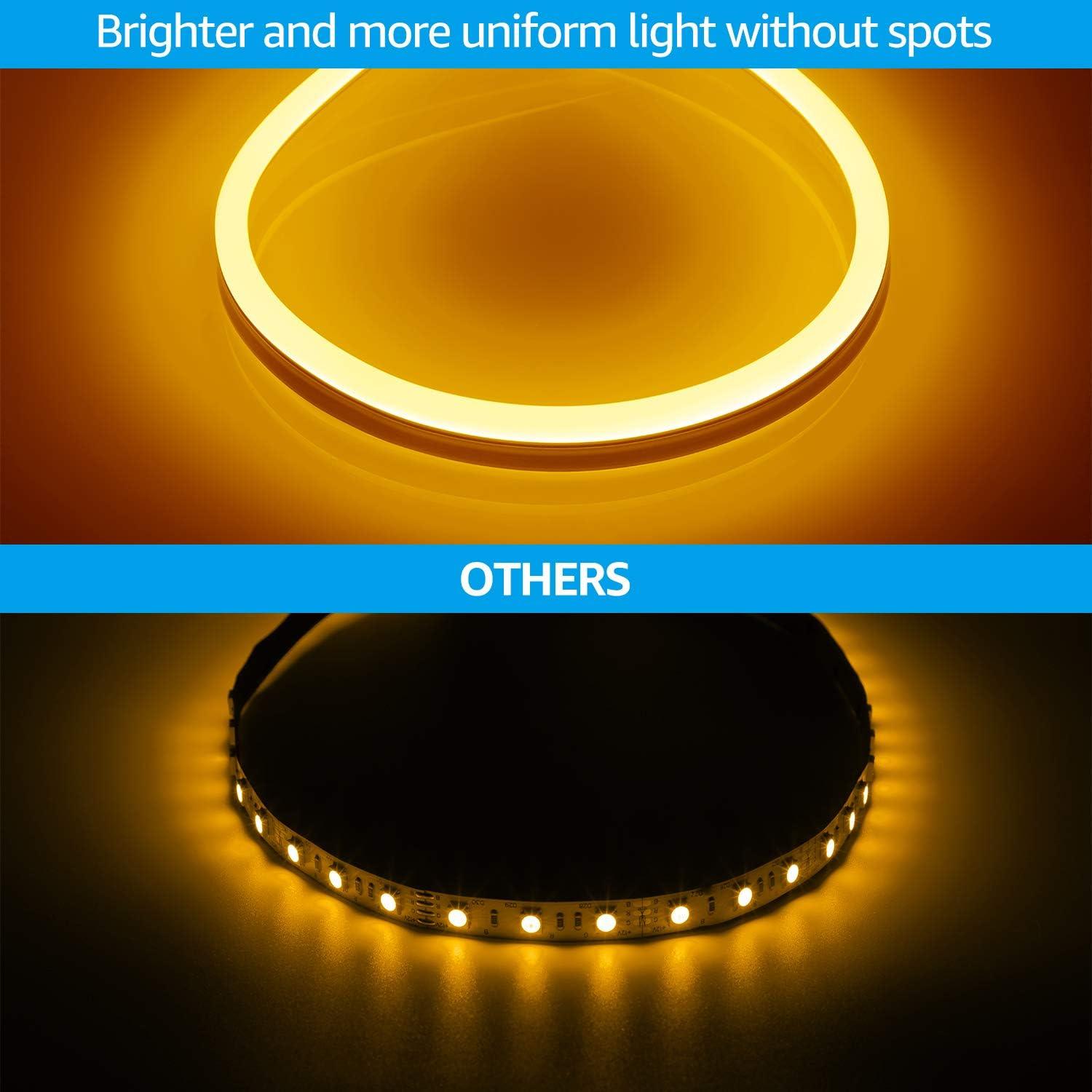 Luces LED de Cuerda TORCHSTAR 15.24m Ámbar IP67 Conectables