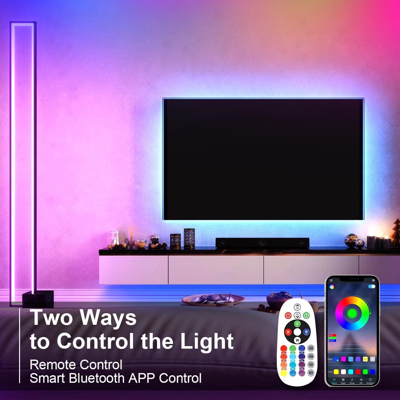Tira de Luz LED Neón RGB 15m KSIBNW Control Remoto APP