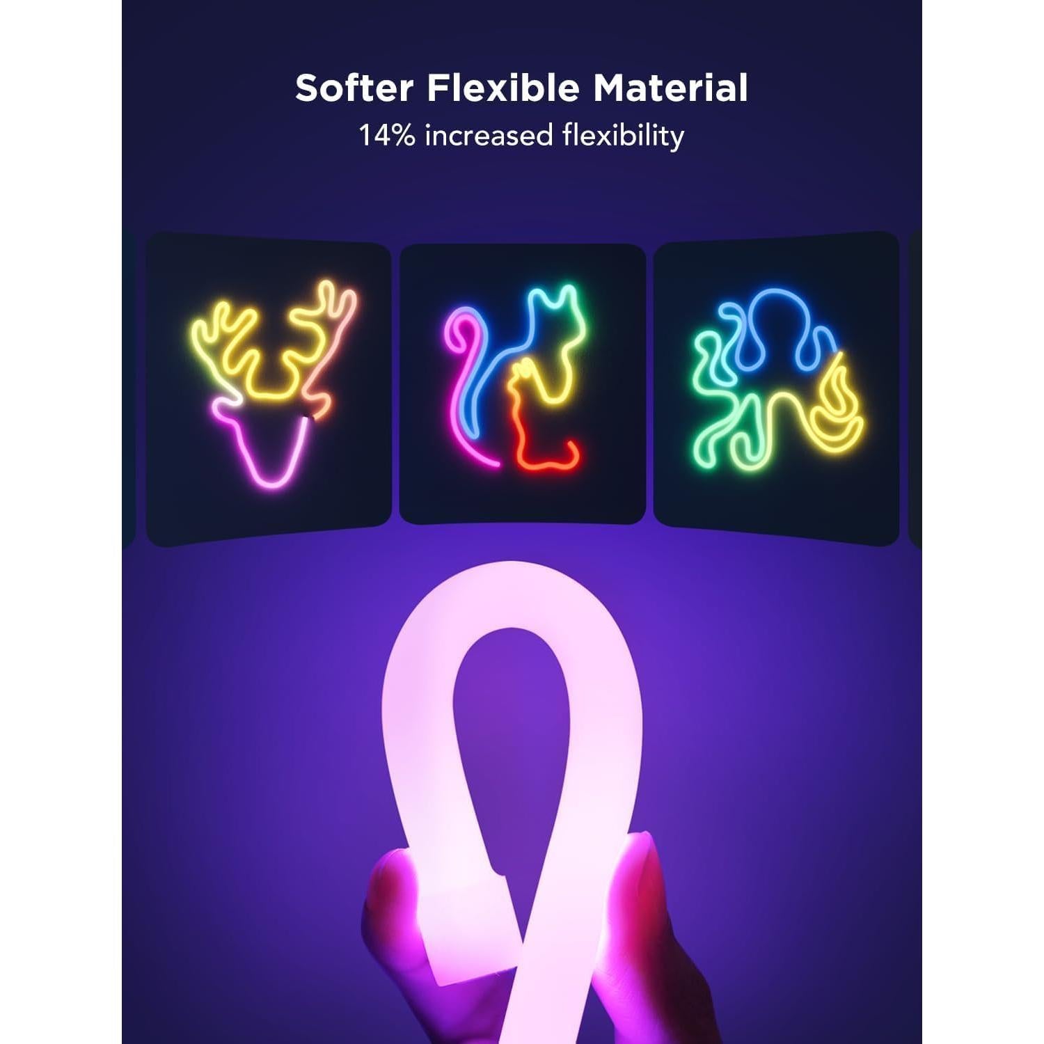 Soportes de Montaje Govee para Luces Neón RGBIC - 20 Piezas