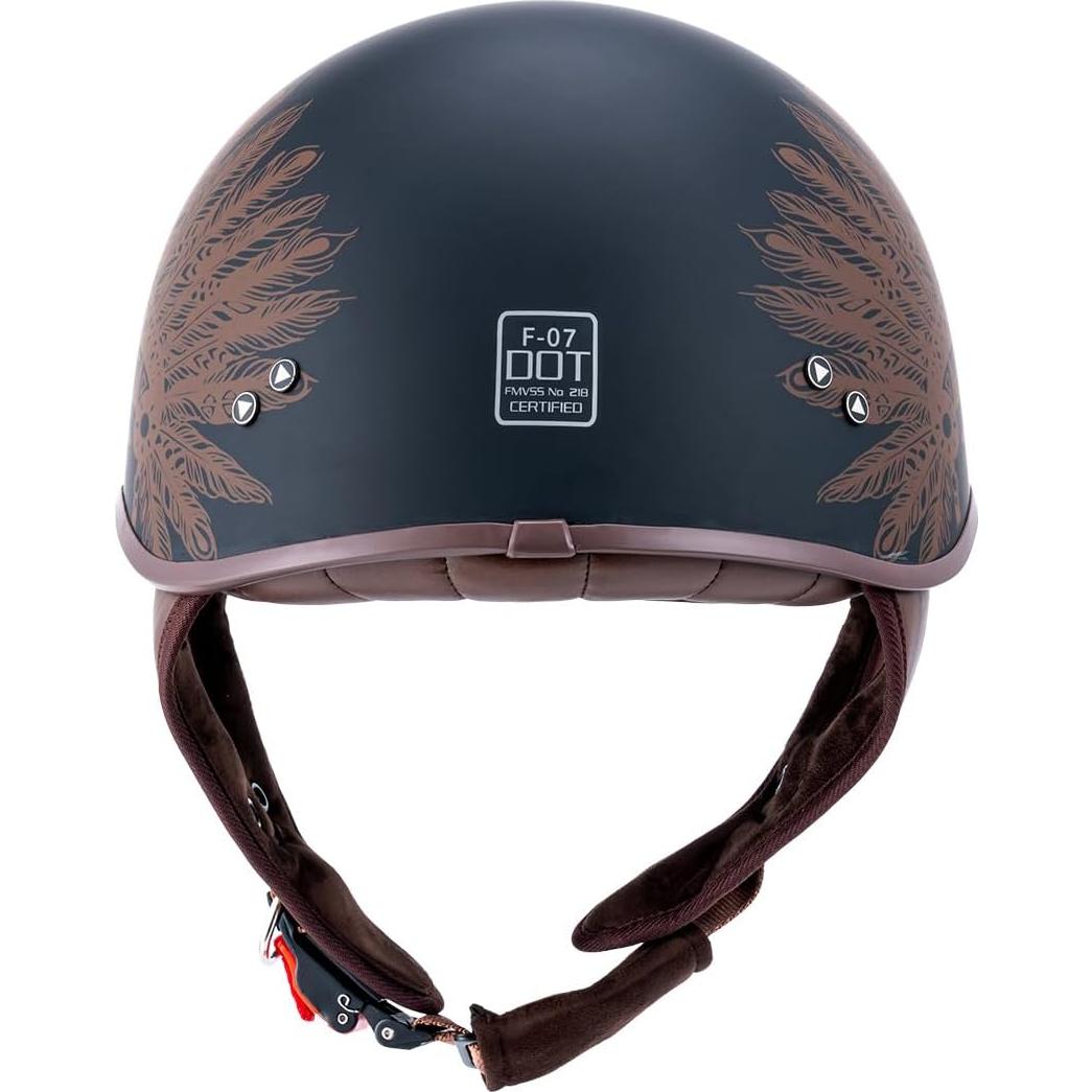 Casco de motocicleta JQF Gear MM107 XL con visera solar