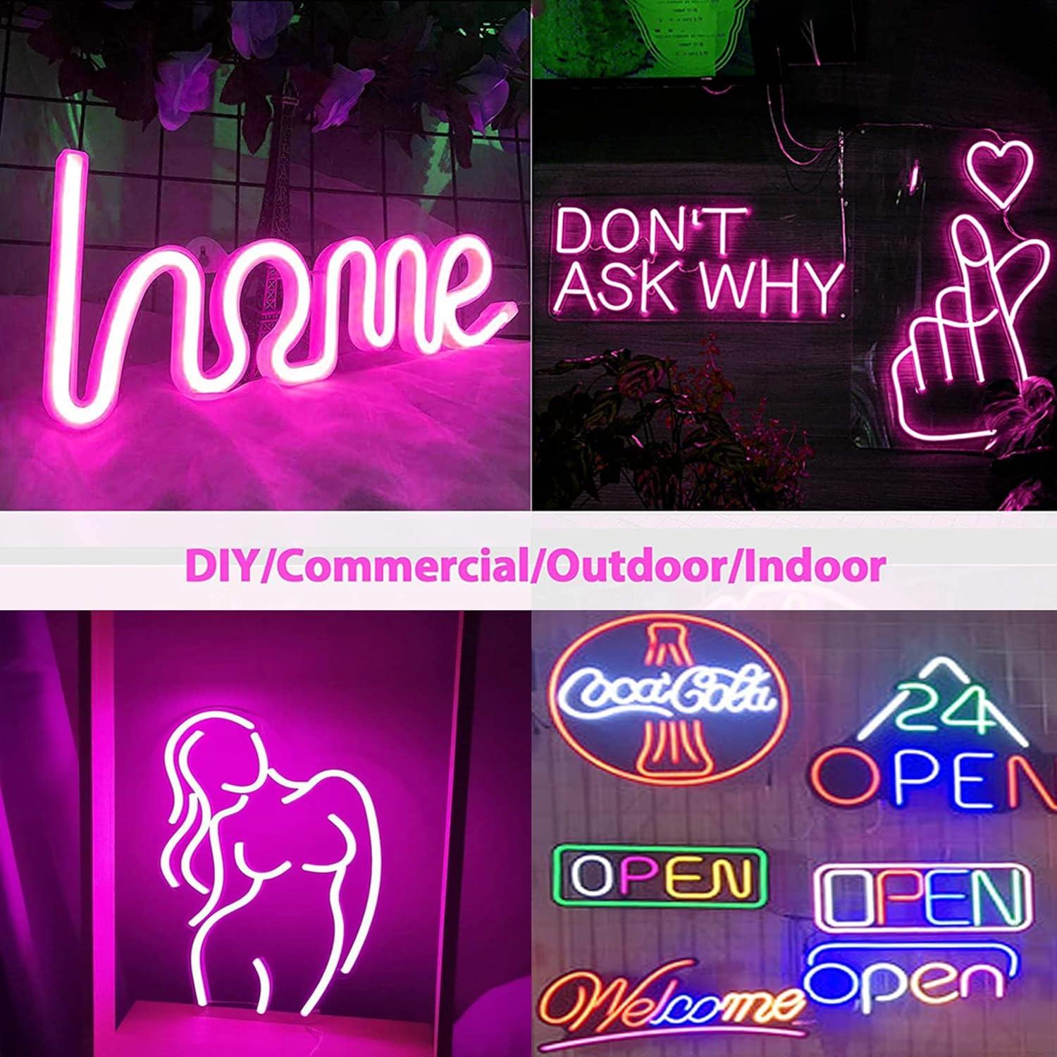 100 Clips de Cuerda LED TiTiToo + 200 Tornillos de 10mm