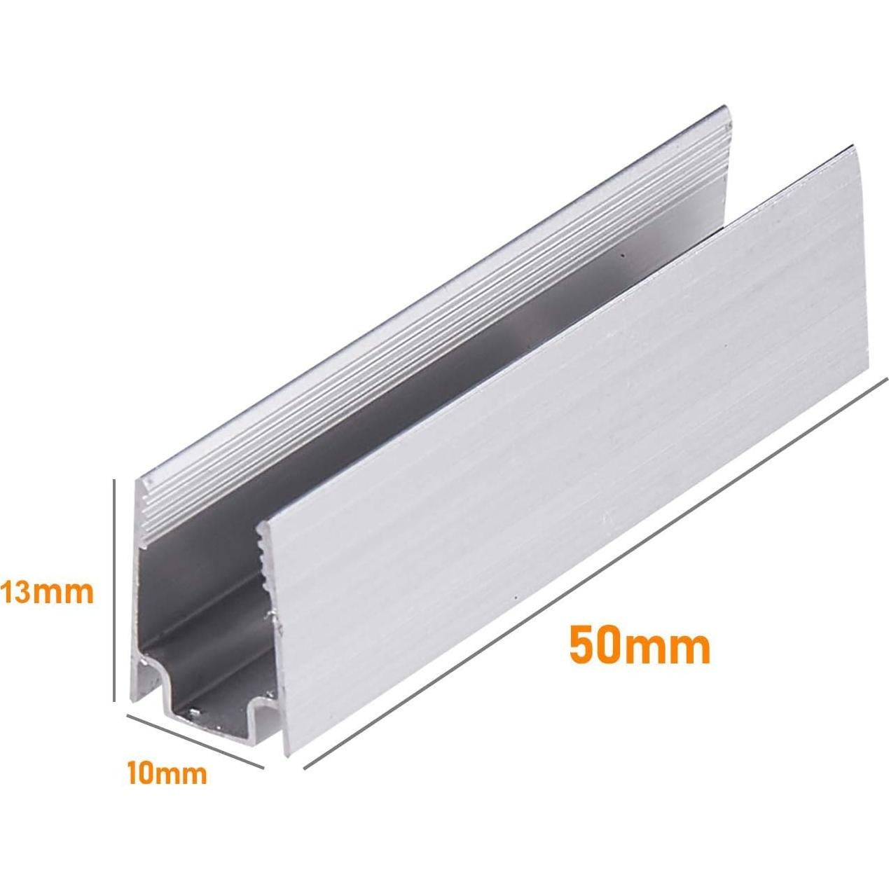 Clip de Montaje de Aluminio Shine Decor 20pcs para Luces LED