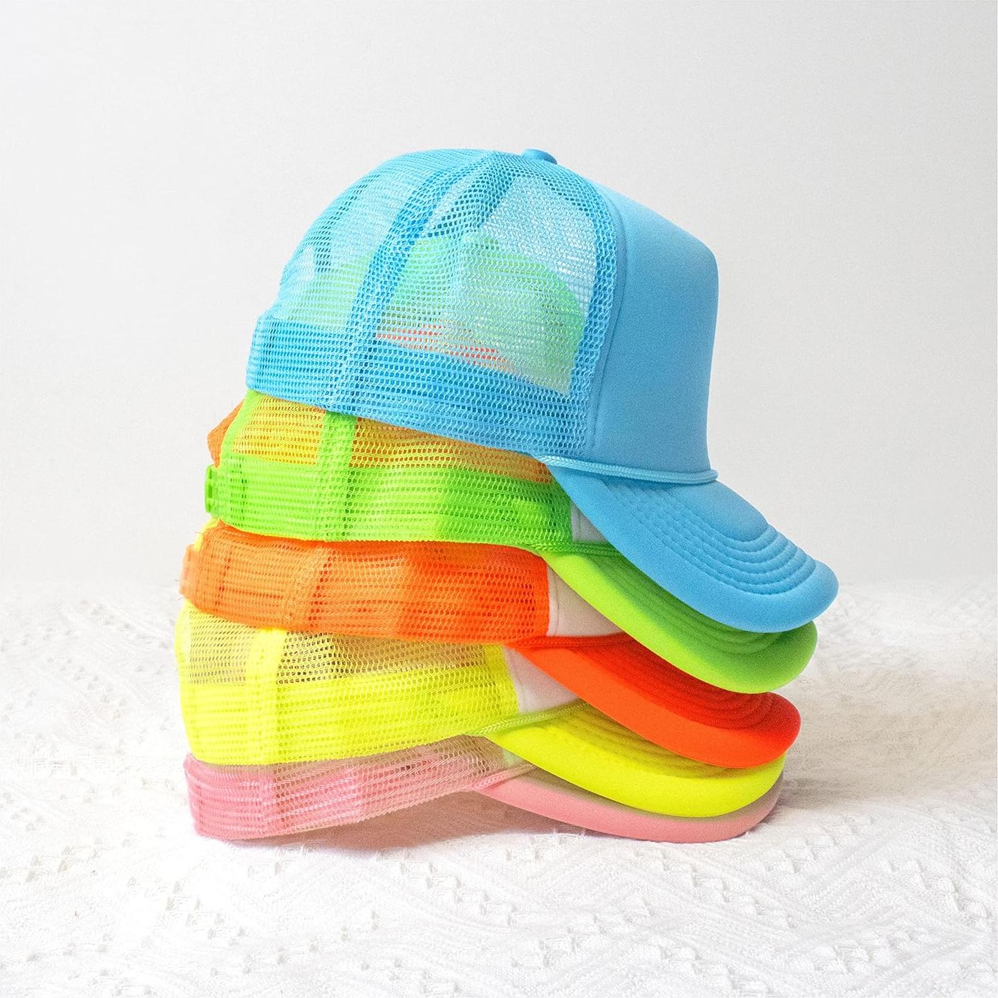 Gorra Trucker de Espuma Clásica ChoKoLids Blanca Unisex