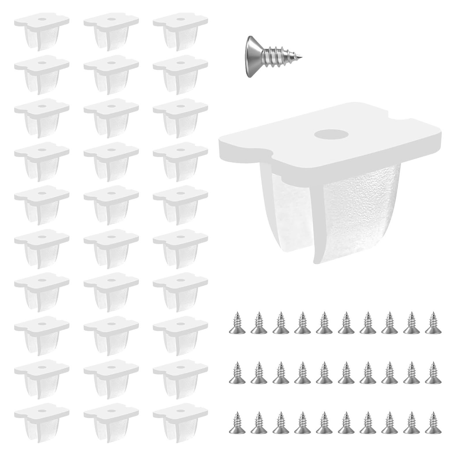 30 Clips de Luz LED a Prueba de Agua Notoke 19.5x13x12mm