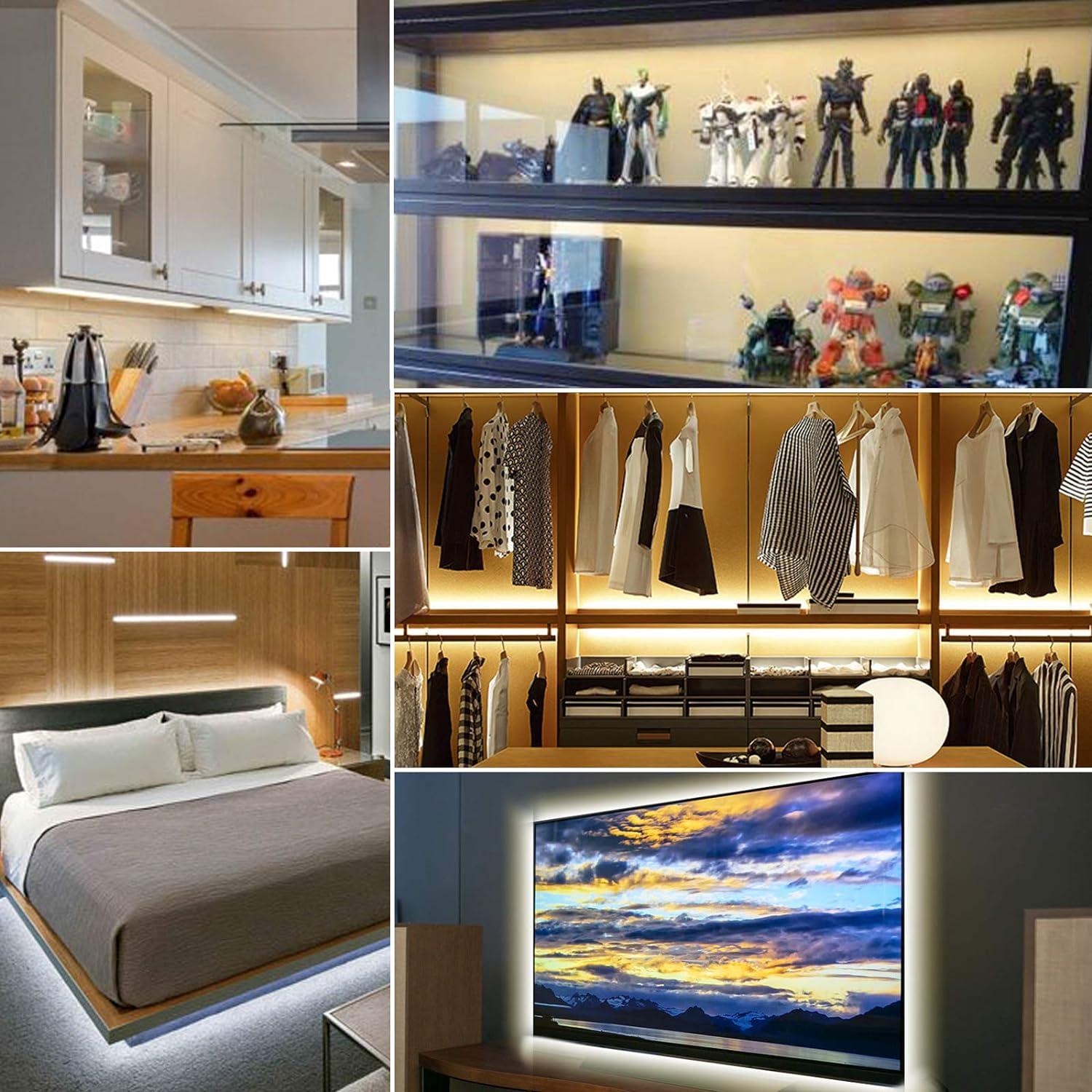 Tira de Luz LED USB 5V 1.5m DepHen 480 LEDs COB 4000K