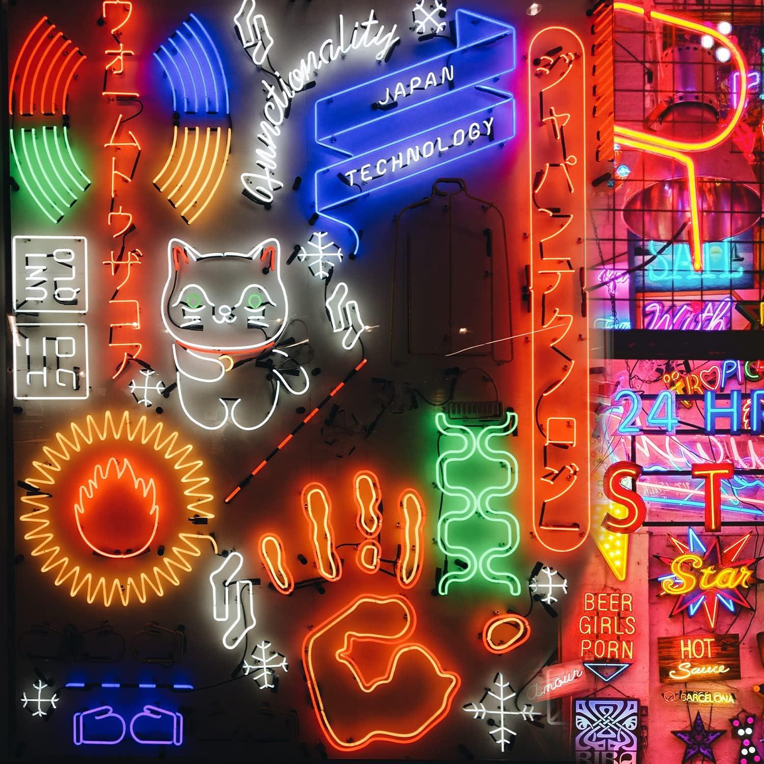 Luces de Cuerda de Neón 3m 110V LED Azul Impermeable