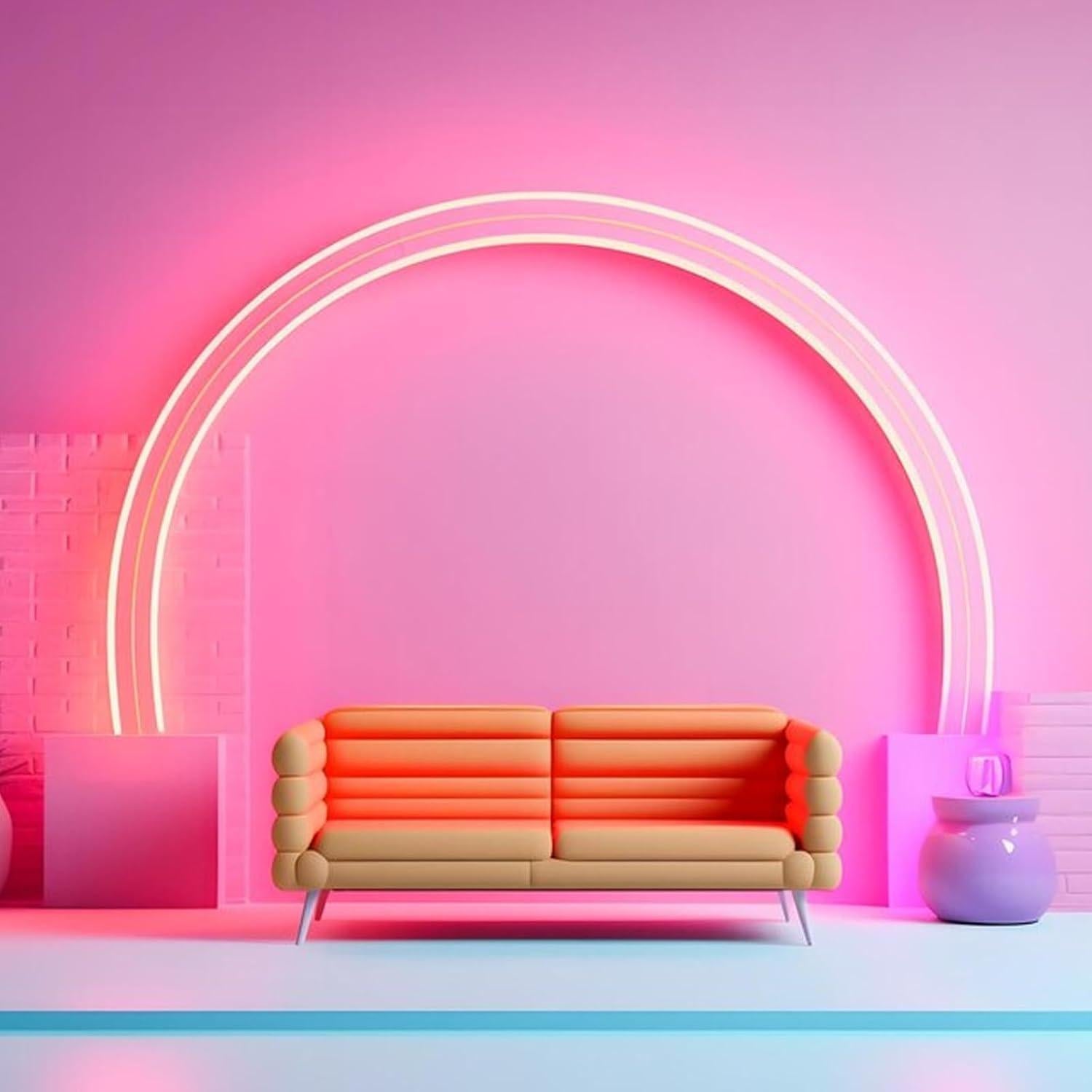 120 Clips de Montaje LED Neón QfwdfcTrenz 12-14mm Reutilizables