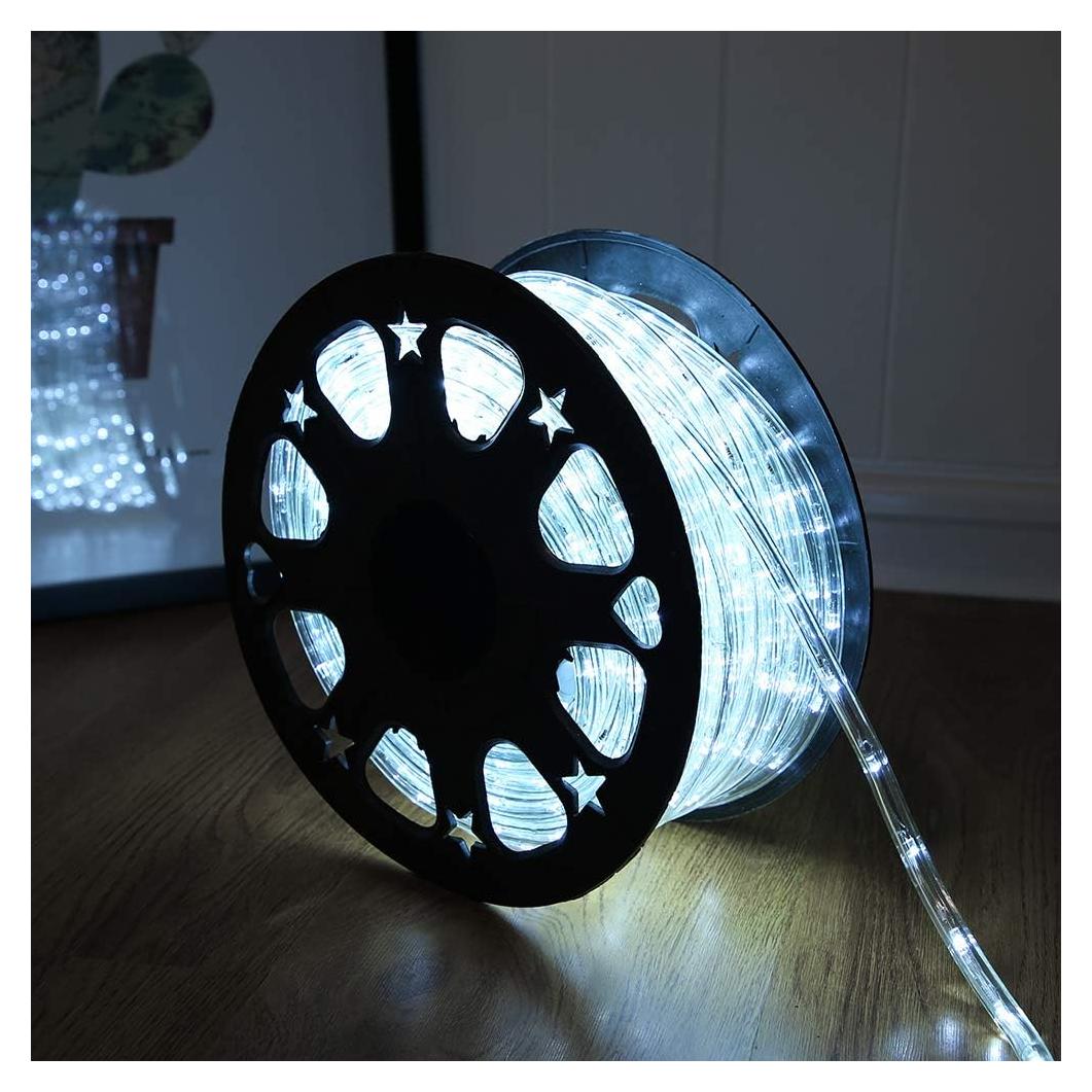 Cinta de Luz LED 15m DINGFU Impermeable Conectable Blanco