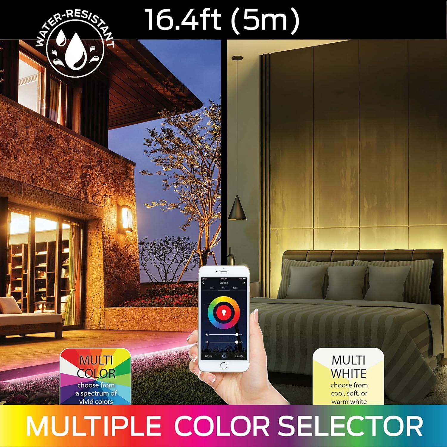 Tira LED Neon Multicolor 5m Monster - Control App, Resistente Agua