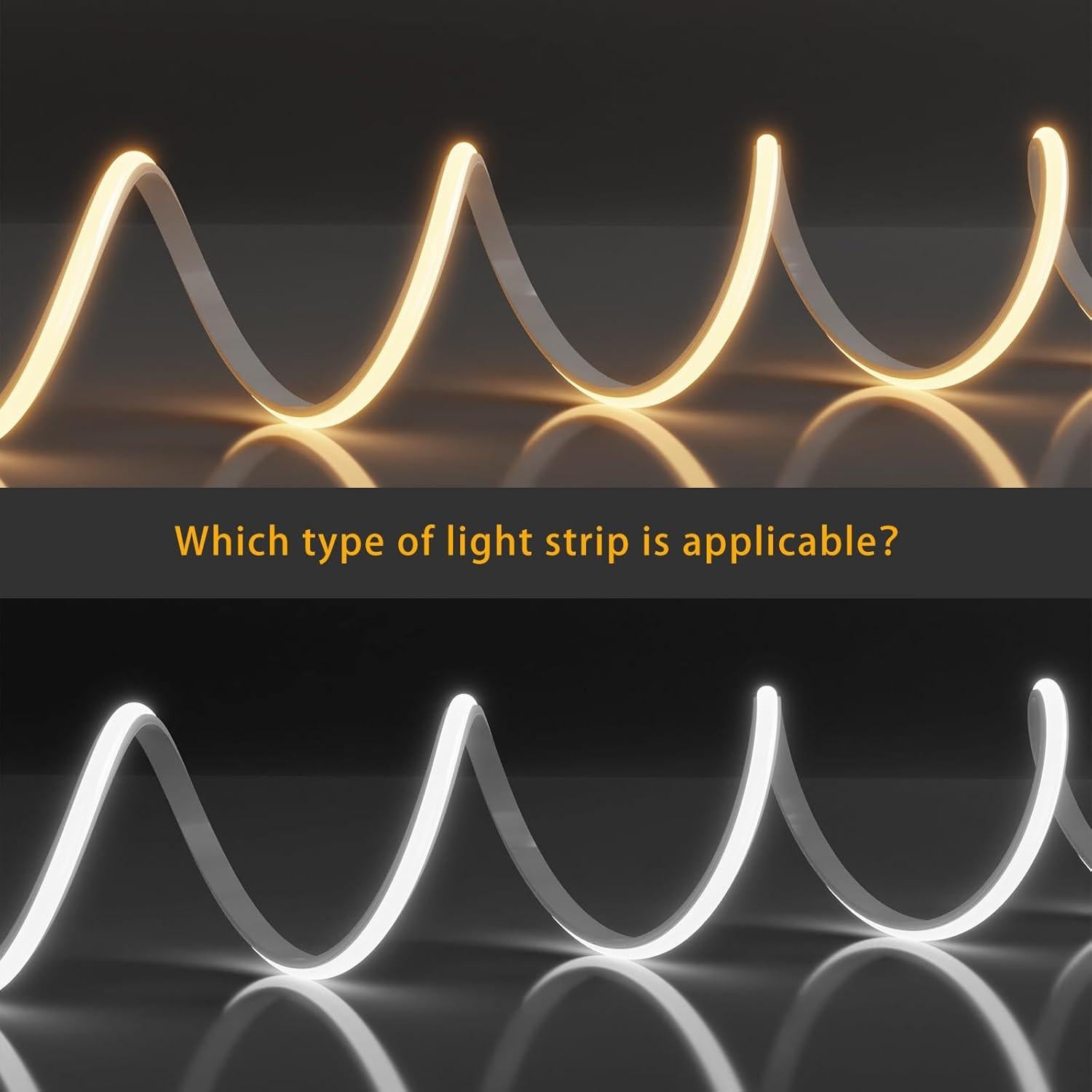 Conector y Cables para Luz de Neón COB HRG 0.14m