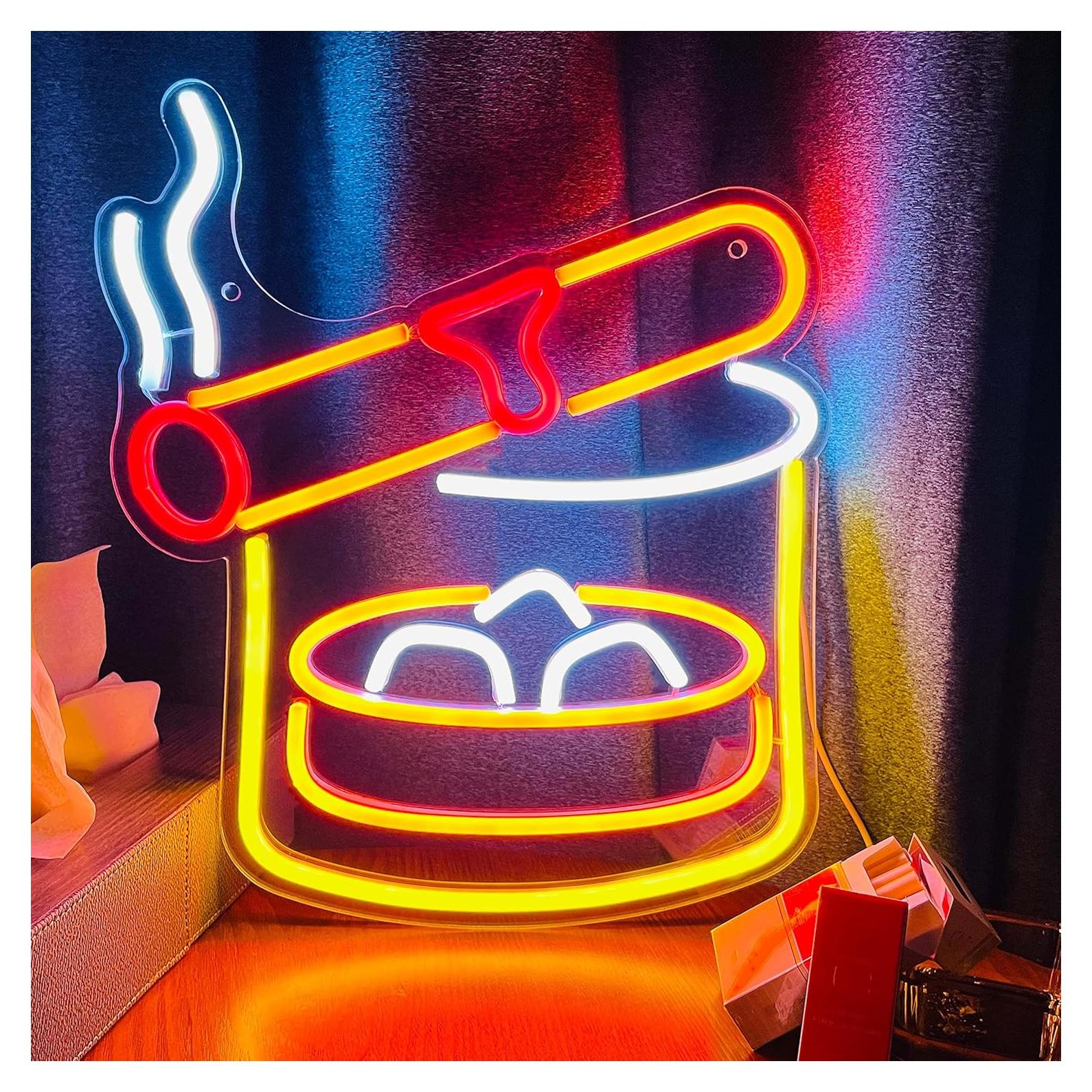 Cartel de Neón Artlast Cigarrillos y Alcohol 36x31.5cm LED