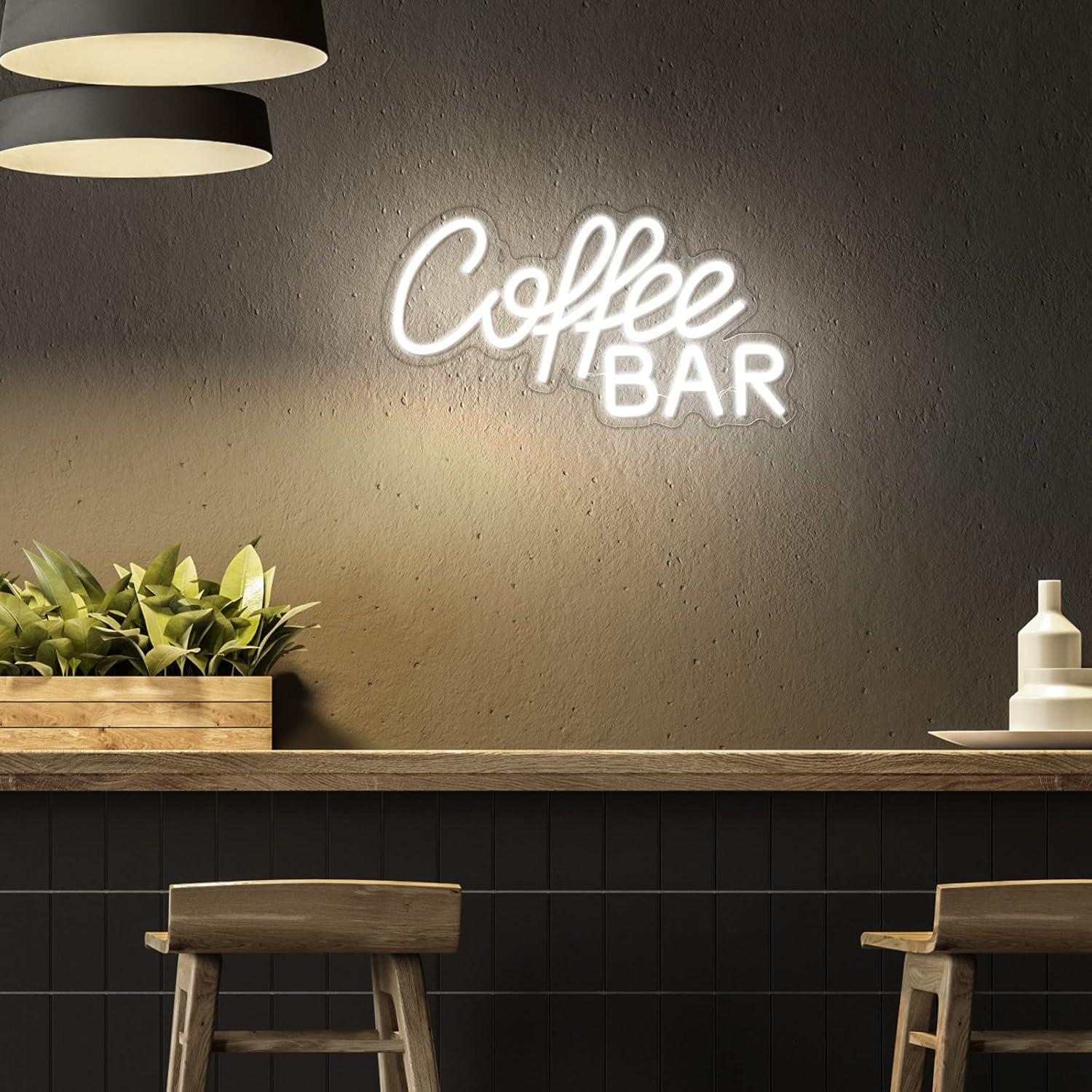 Cartel de Neón LED Bar de Café Kathfly 35 cm Decoración