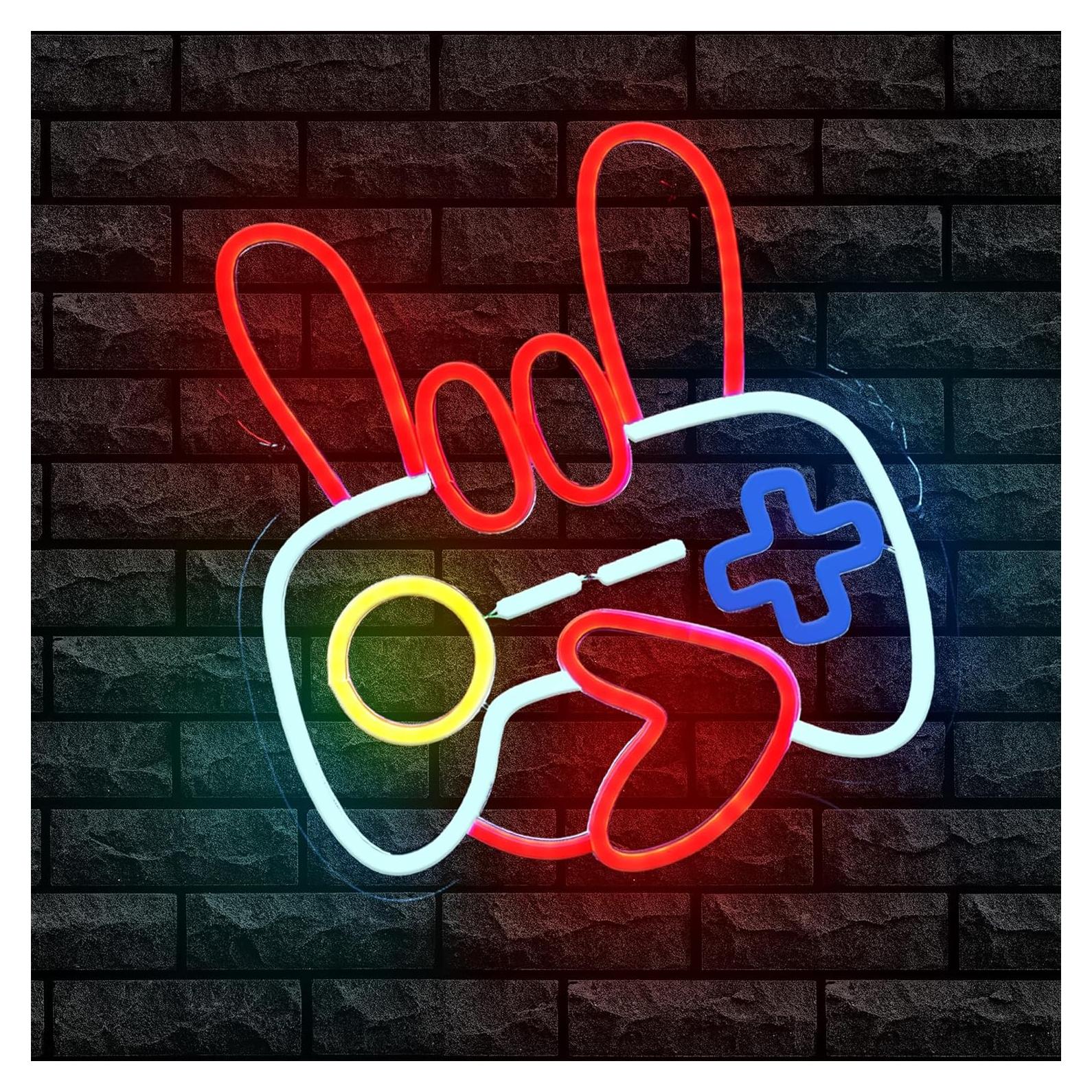 Luz de Neón LED TAGEEKOO Controlador Rojo para Pared