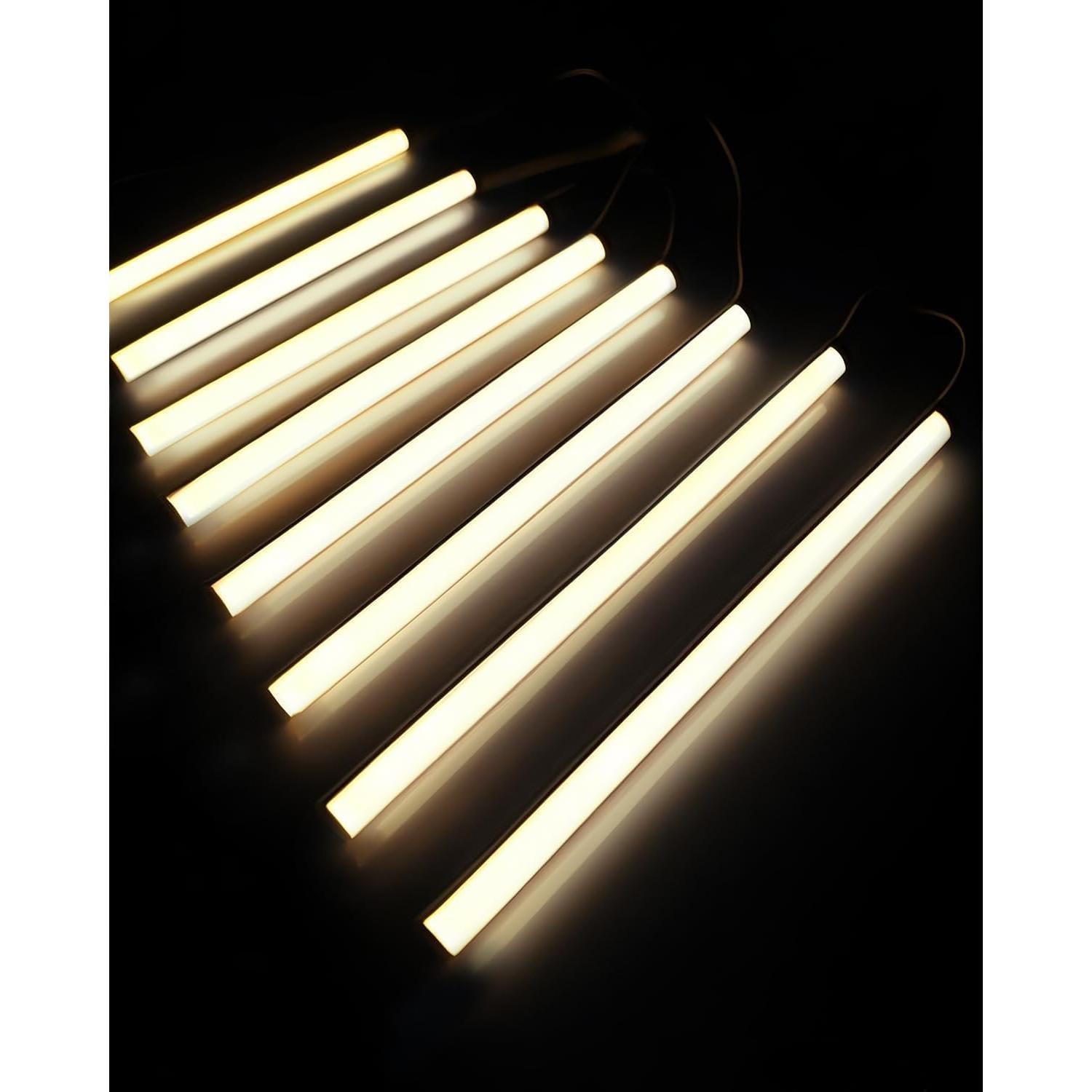 Barras de Luz LED Cefrank 30cm V-Forma 16W 1600L Blanco Cálido