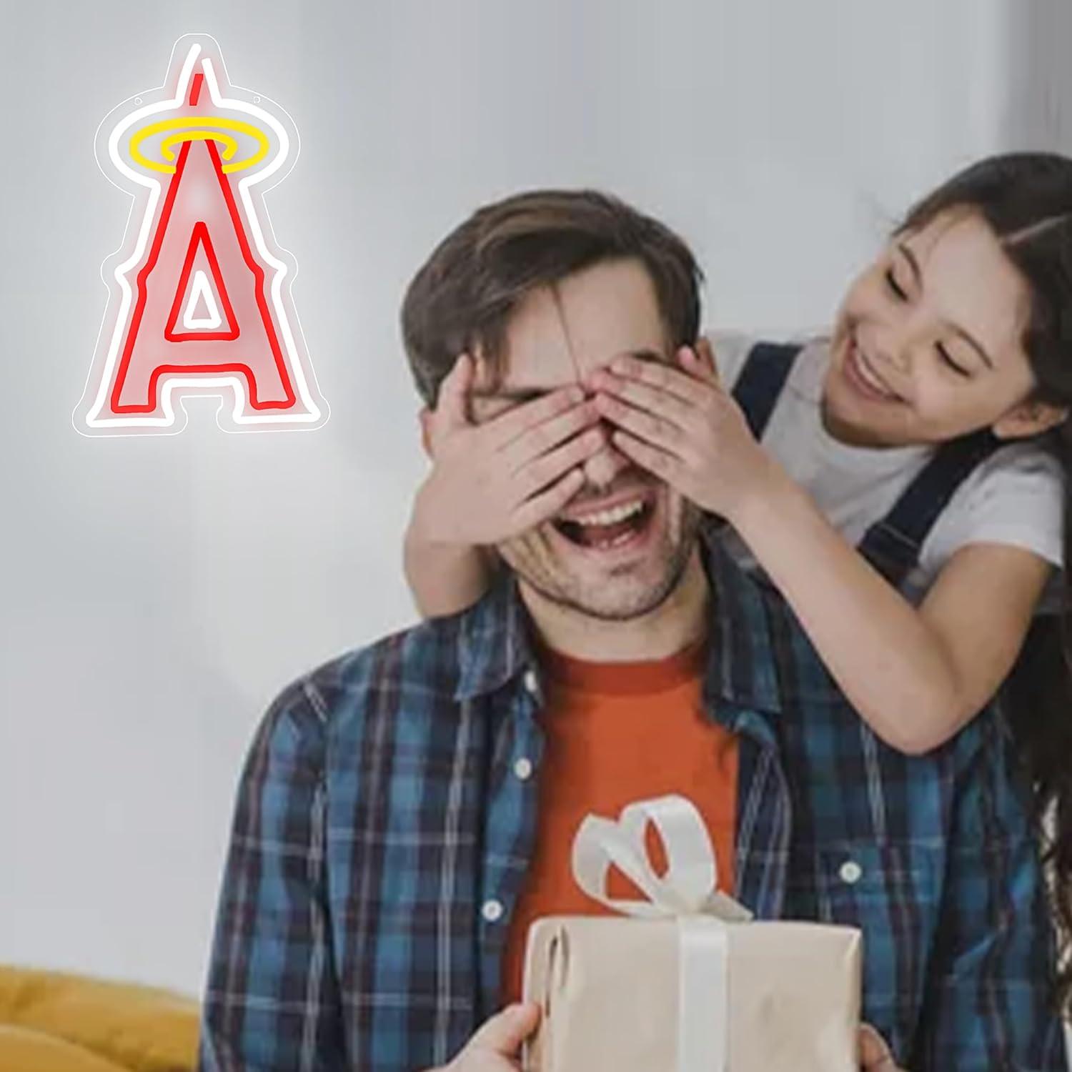 Luz de Neón LED Brineon Signo Béisbol 40.9x26.9cm