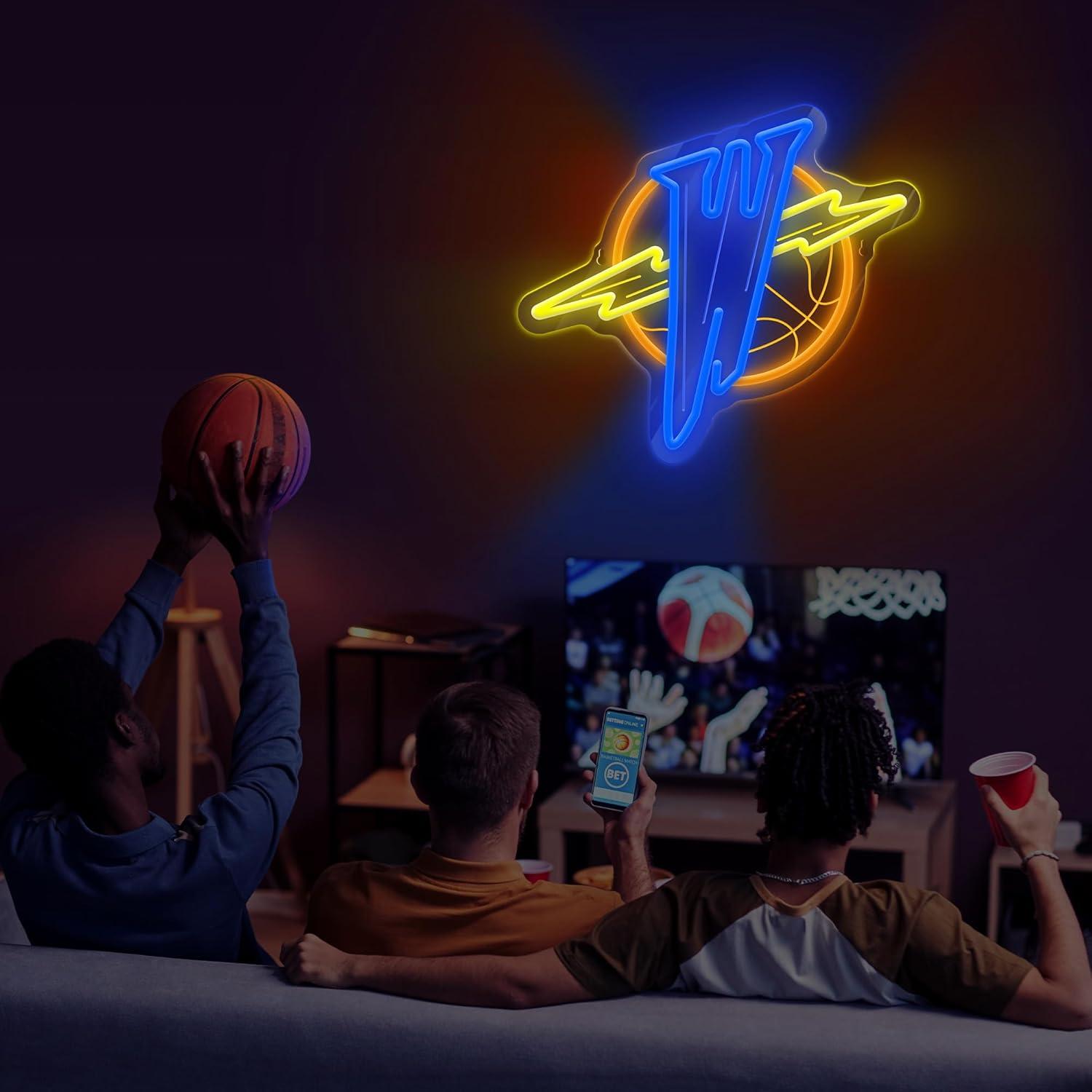 Luz de Neón LED Baloncesto Prosperify 39.88x27.94 cm USB