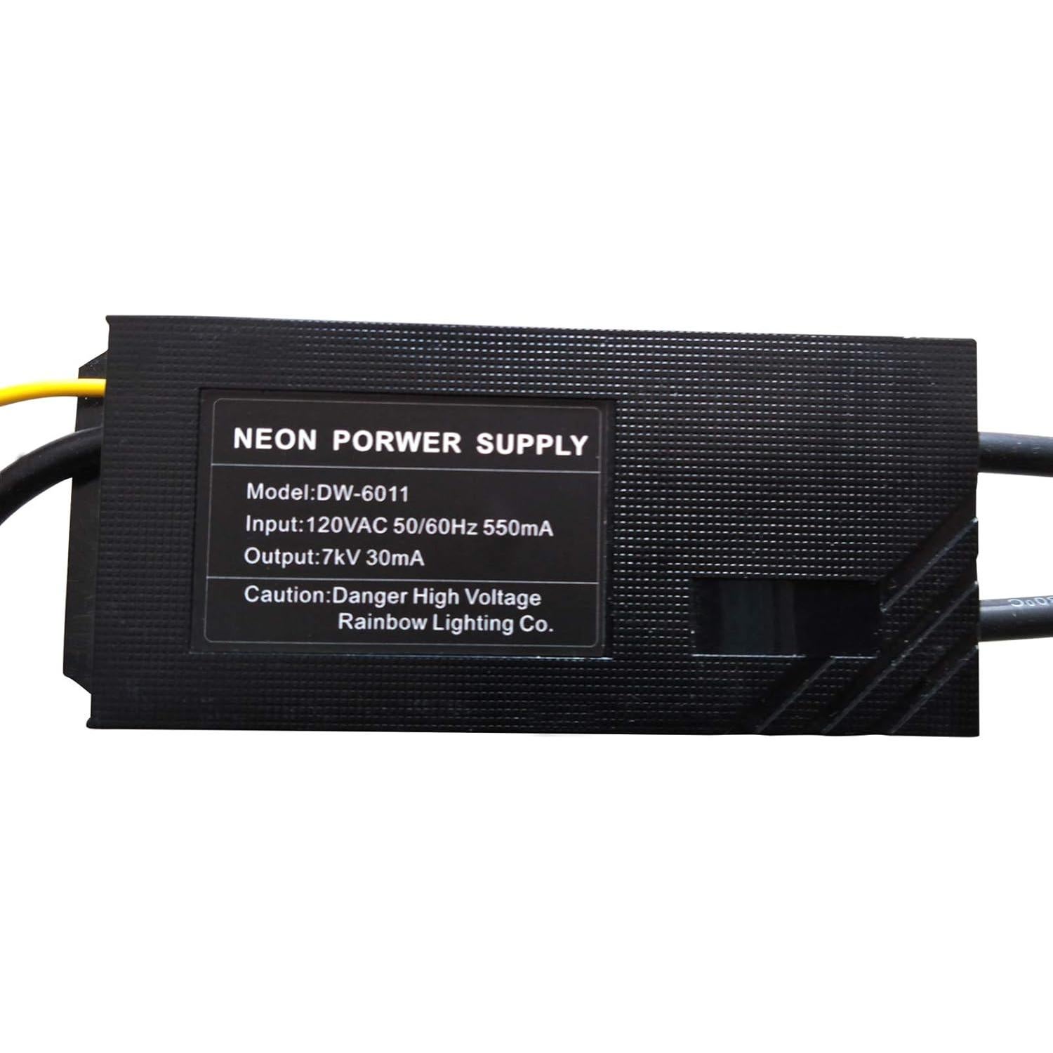 Transformador de Neón ZODZ DW-6011 7000V 30mA para Señales