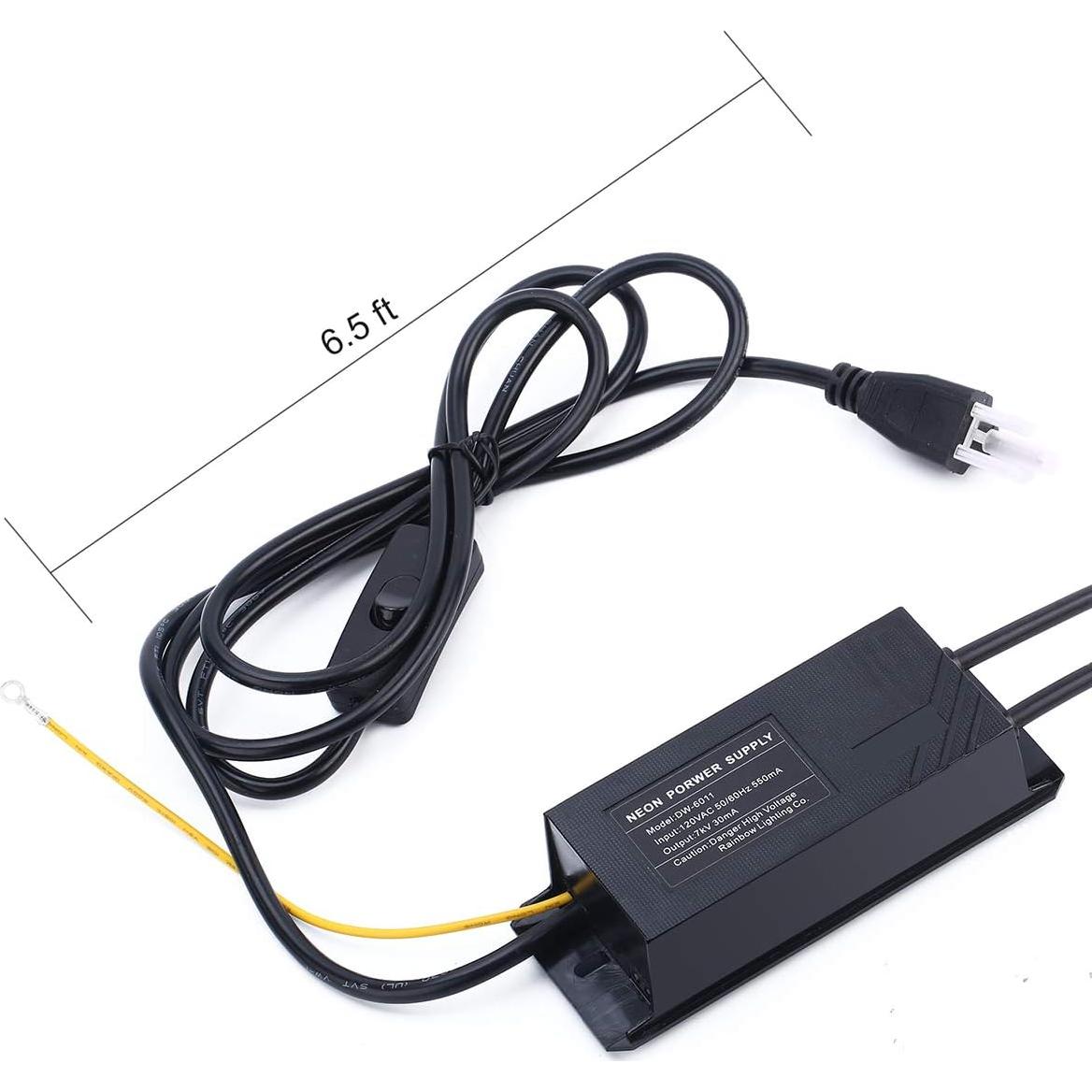 Transformador de Neón ZODZ DW-6011 7000V 30mA para Señales