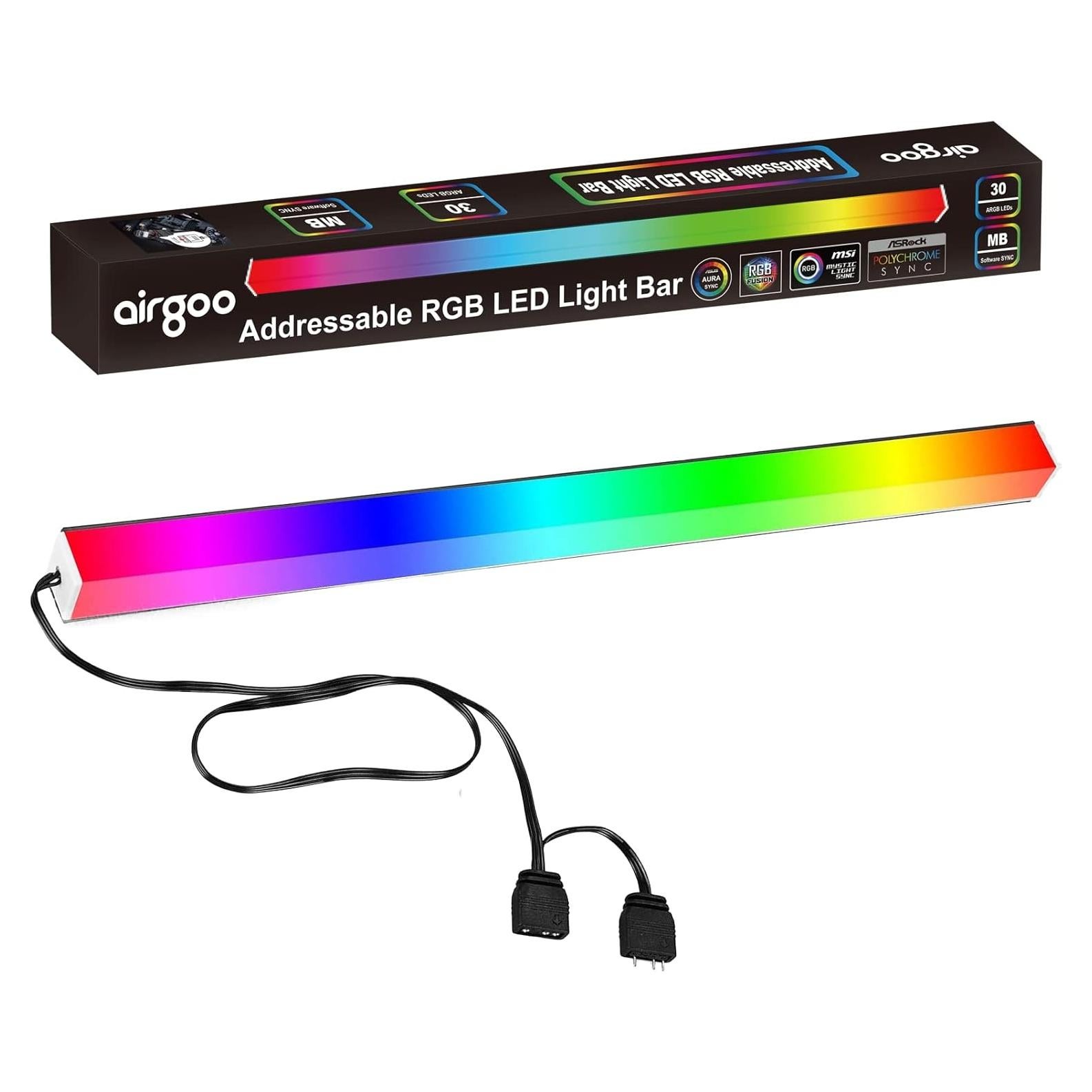 Barra de Luz LED RGB Direccionable Airgoo AG-NEON-DLS30-1 30cm